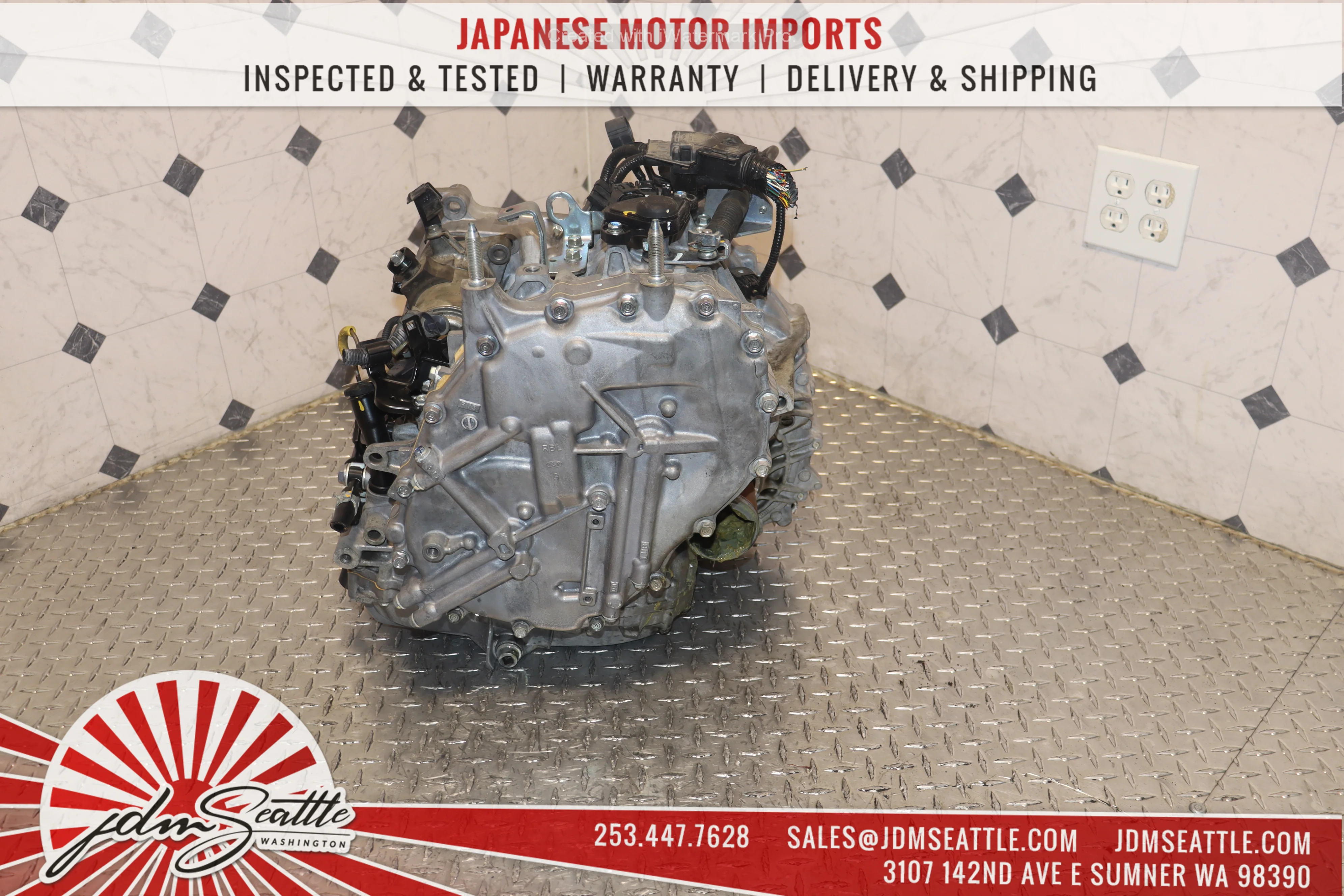 JDM 10-11 HONDA INSIGHT HYBRID CVT AUTOMATIC TRANSMISSION LDA MF6 - Image 9