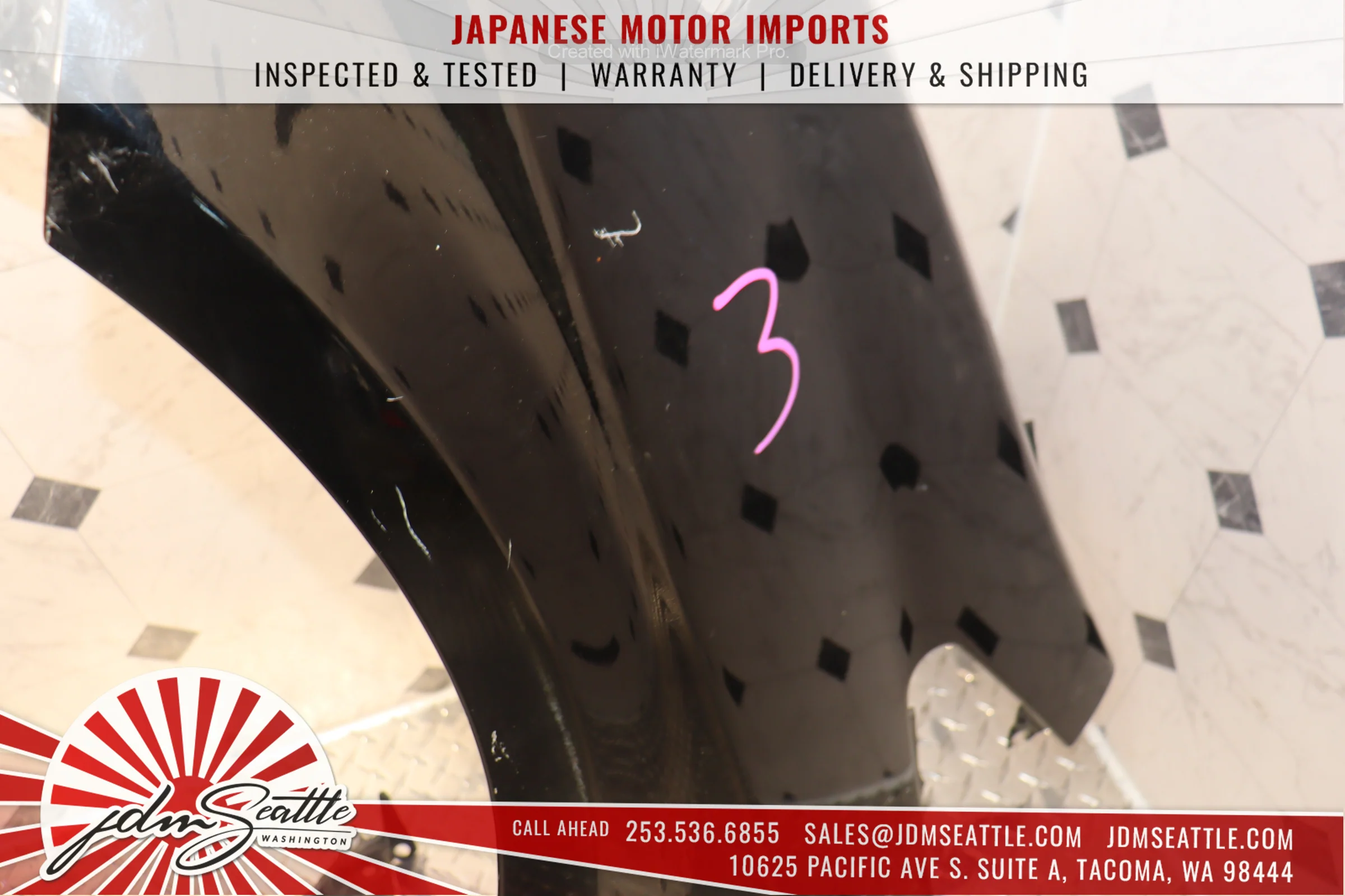 2010 2011 2012 2013 2014 2015 Toyota Prius ZVW30 Black Front End Nose Cut Conversion Kit JDM OEM - Image 10