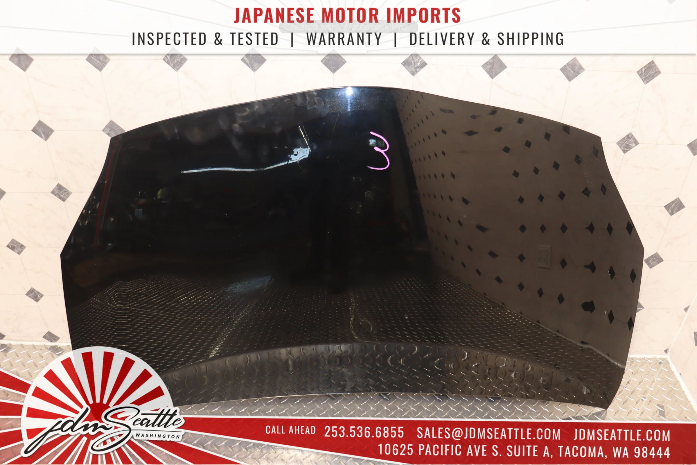 2010 2011 2012 2013 2014 2015 Toyota Prius ZVW30 Black Front End Nose Cut Conversion Kit JDM OEM - Image 13