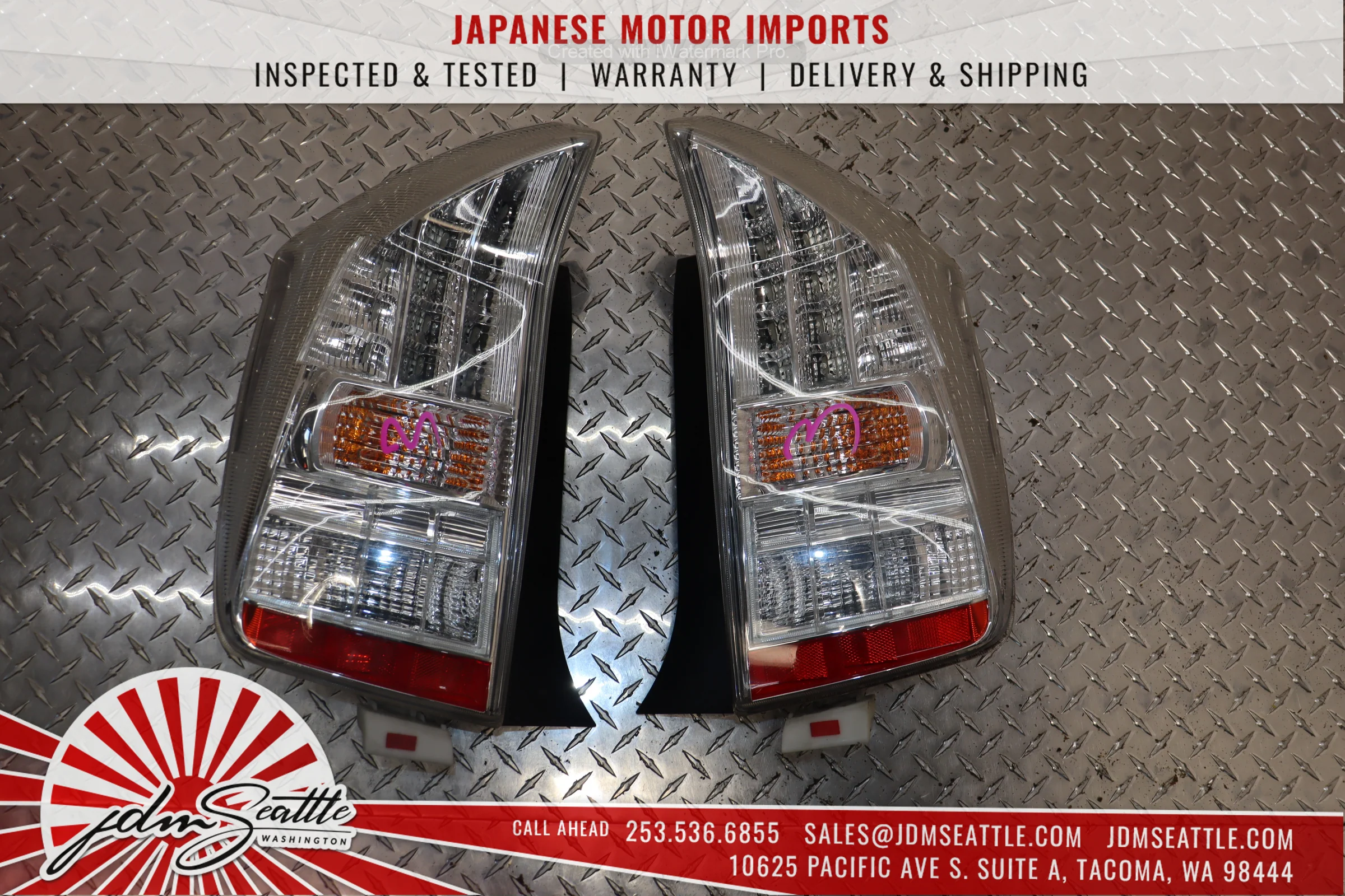 2010 2011 2012 2013 2014 2015 Toyota Prius ZVW30 Black Front End Nose Cut Conversion Kit JDM OEM - Image 15