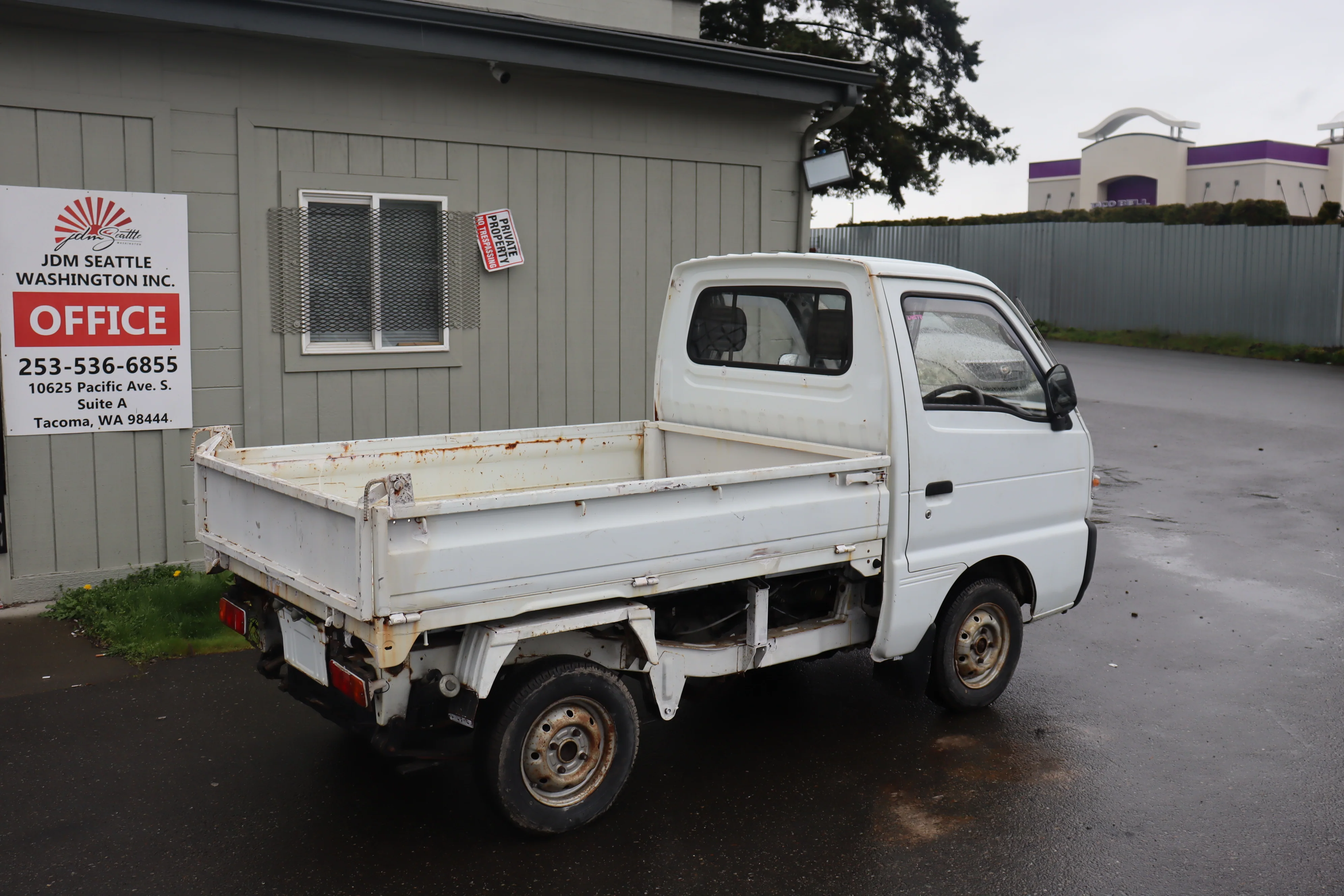 1991 Suzuki Carry V-DD51T Kei Dump Truck 4WD JDM Micro Truck - Image 9