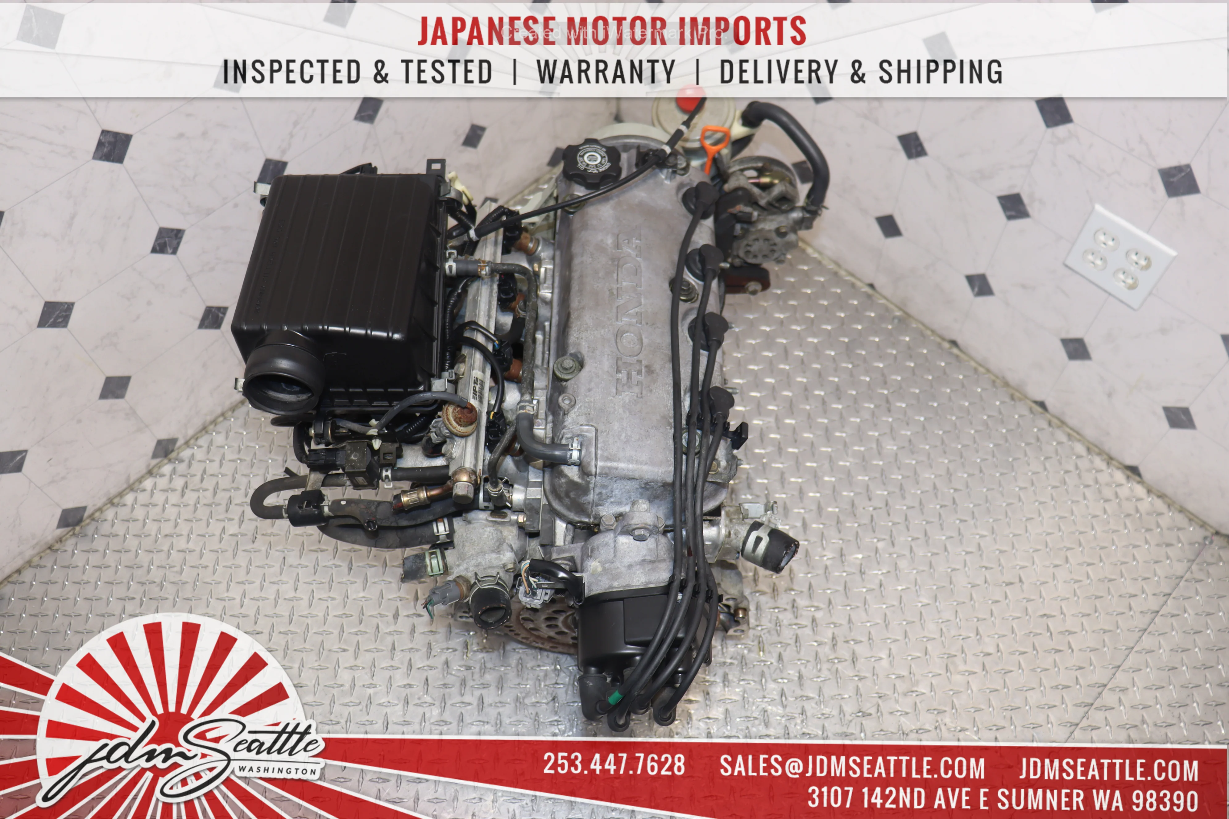JDM 1996-2000 D16A NON-VTEC ENGINE 1.6 LITRE - Image 11