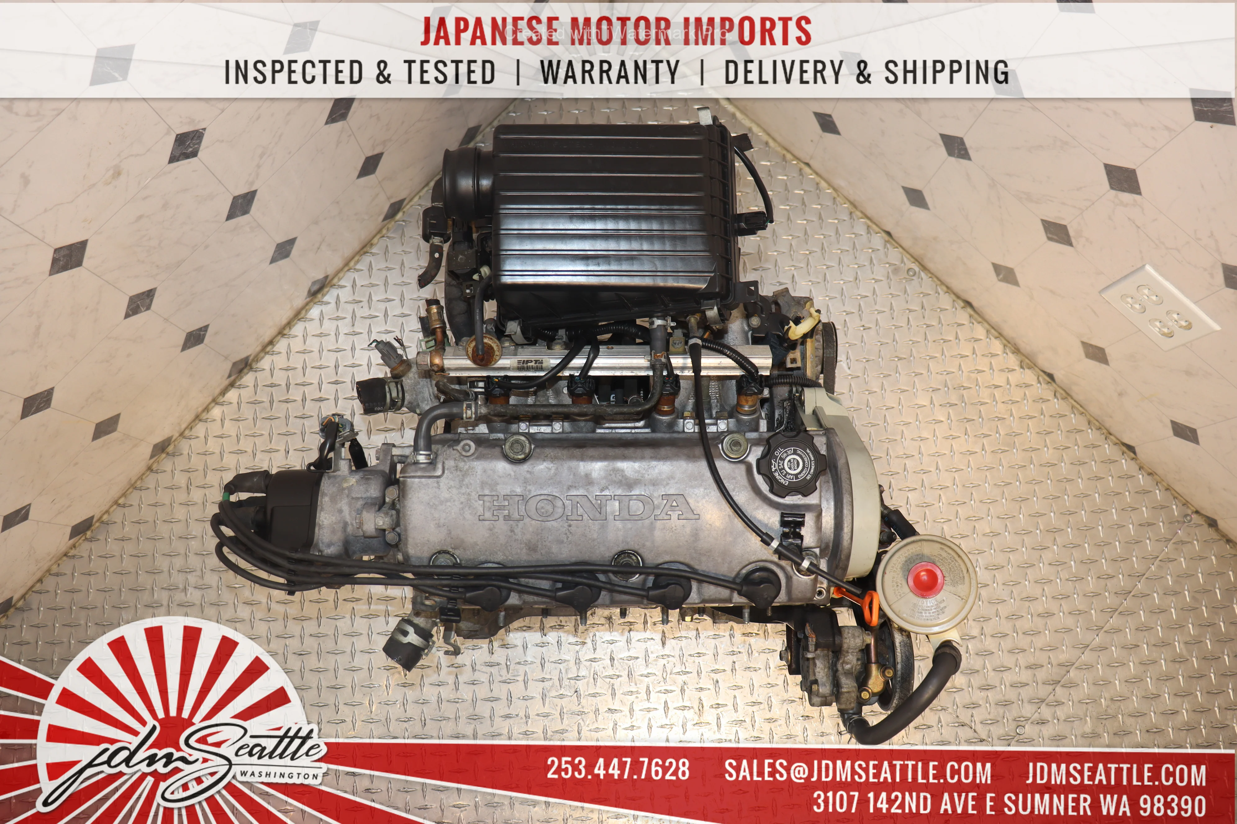 JDM 1996-2000 D16A NON-VTEC ENGINE 1.6 LITRE - Image 3