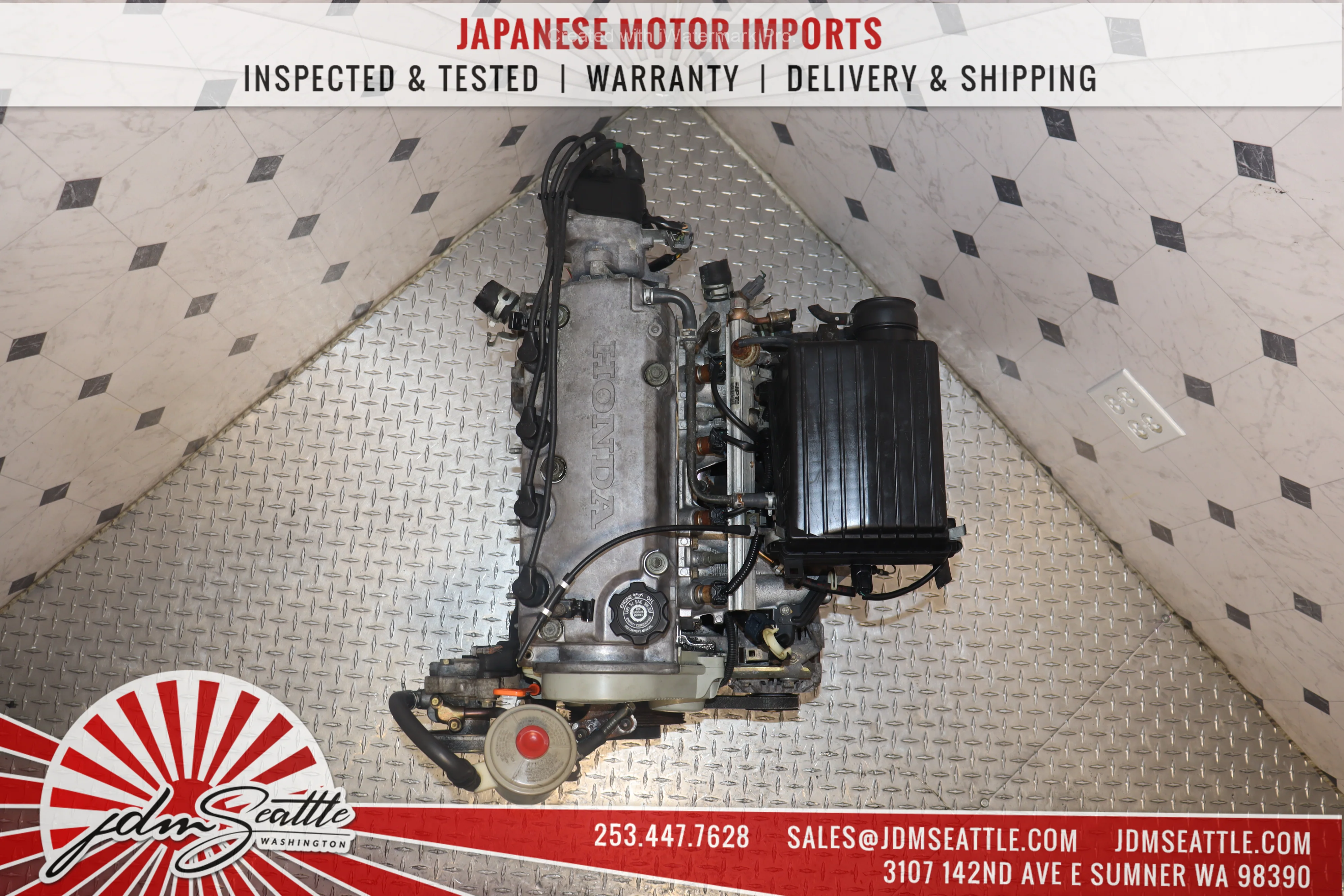 JDM 1996-2000 D16A NON-VTEC ENGINE 1.6 LITRE - Image 4