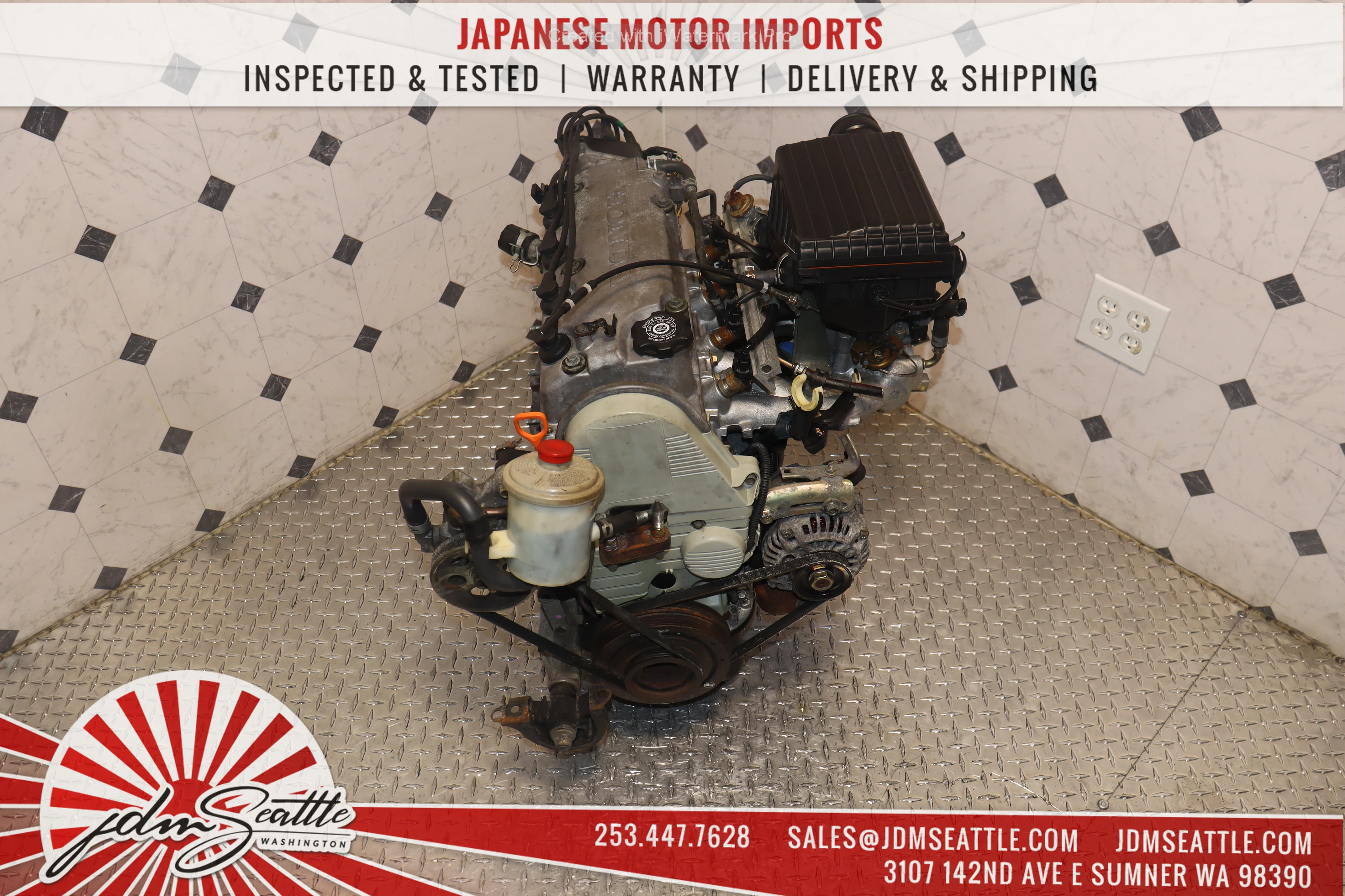JDM 1996-2000 D16A NON-VTEC ENGINE 1.6 LITRE - Image 5