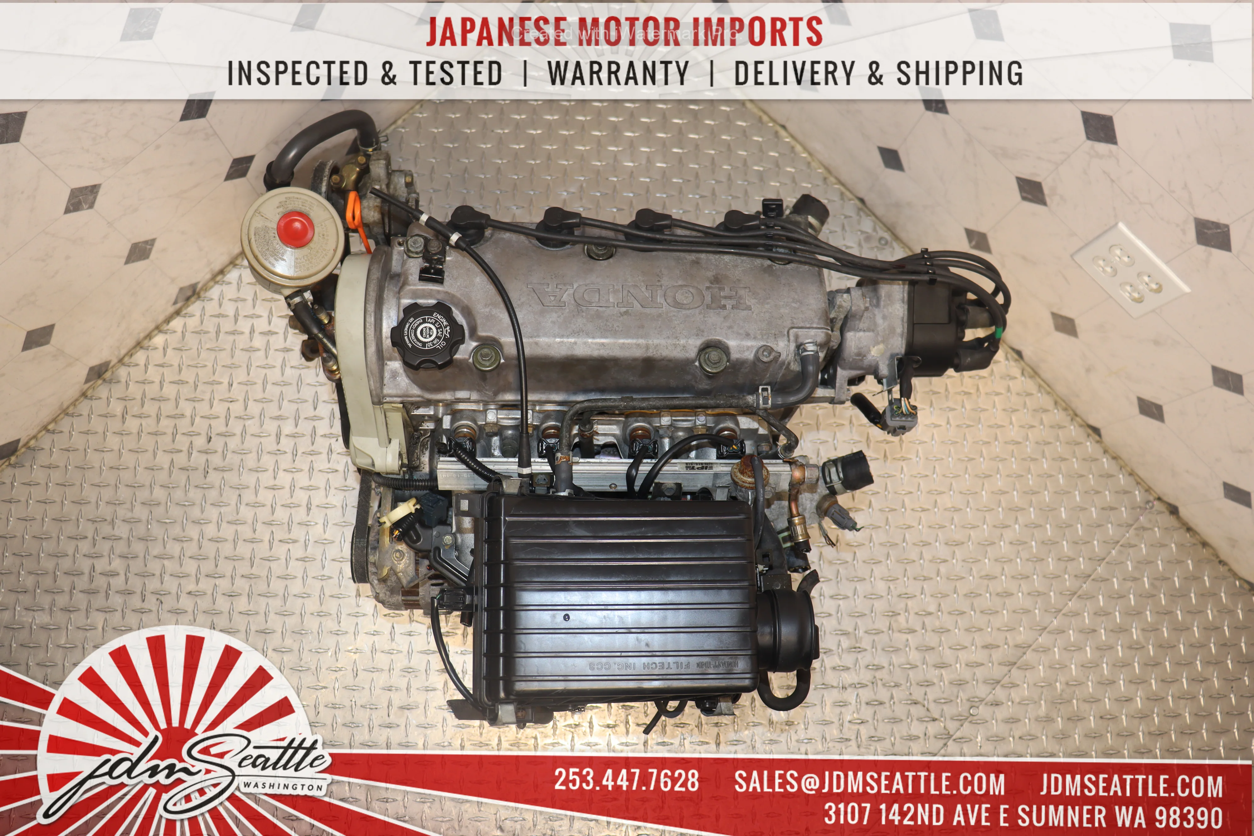 JDM 1996-2000 D16A NON-VTEC ENGINE 1.6 LITRE - Image 7