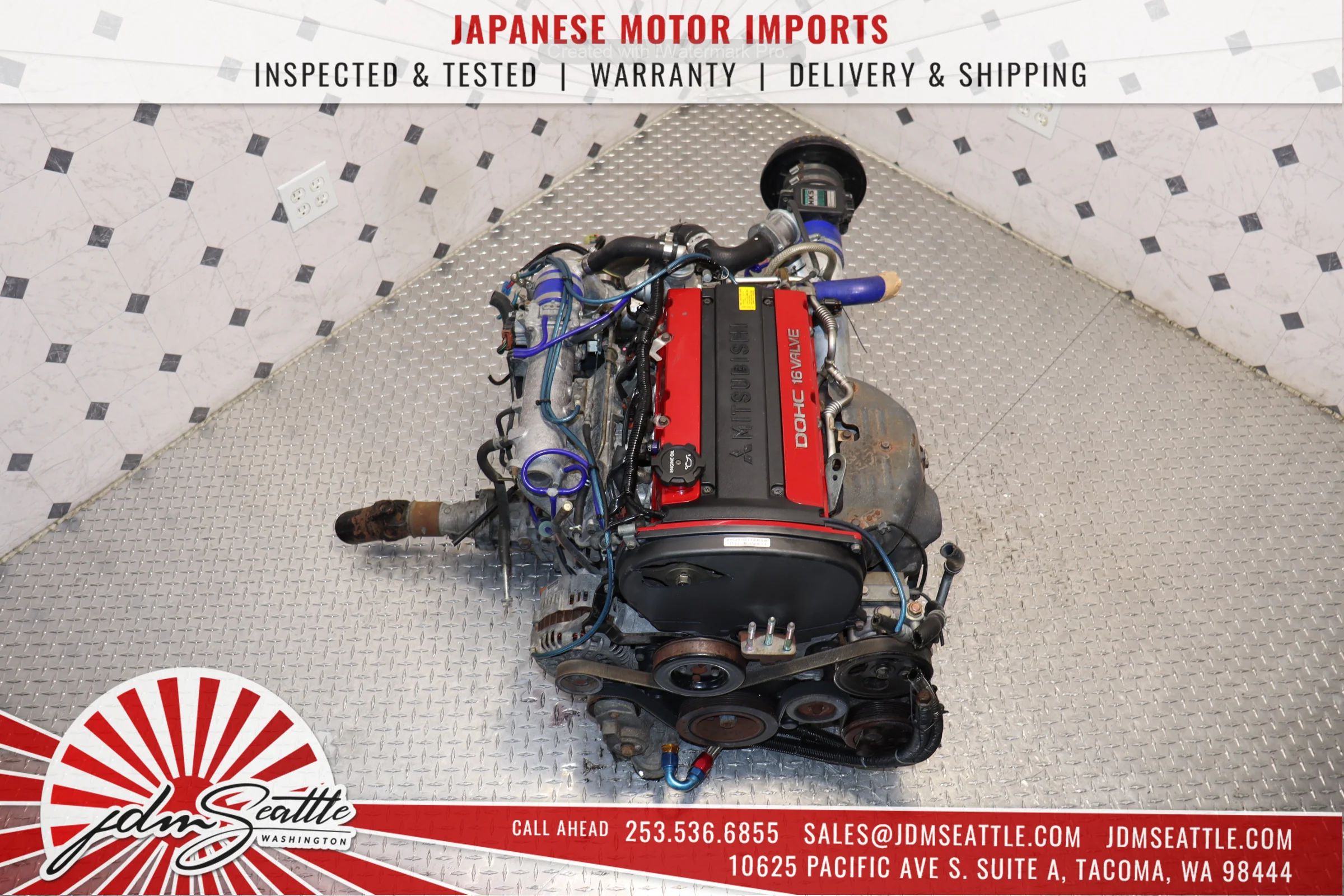 1996-2005 Mitsubishi Lancer Evolution 4G63T 2.0L JDM Twin Scroll Turbo Engine - Image 4