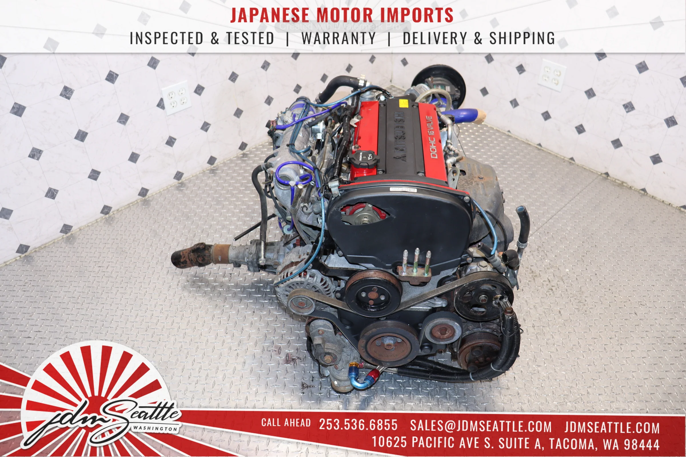 1996-2005 Mitsubishi Lancer Evolution 4G63T 2.0L JDM Twin Scroll Turbo Engine - Image 5