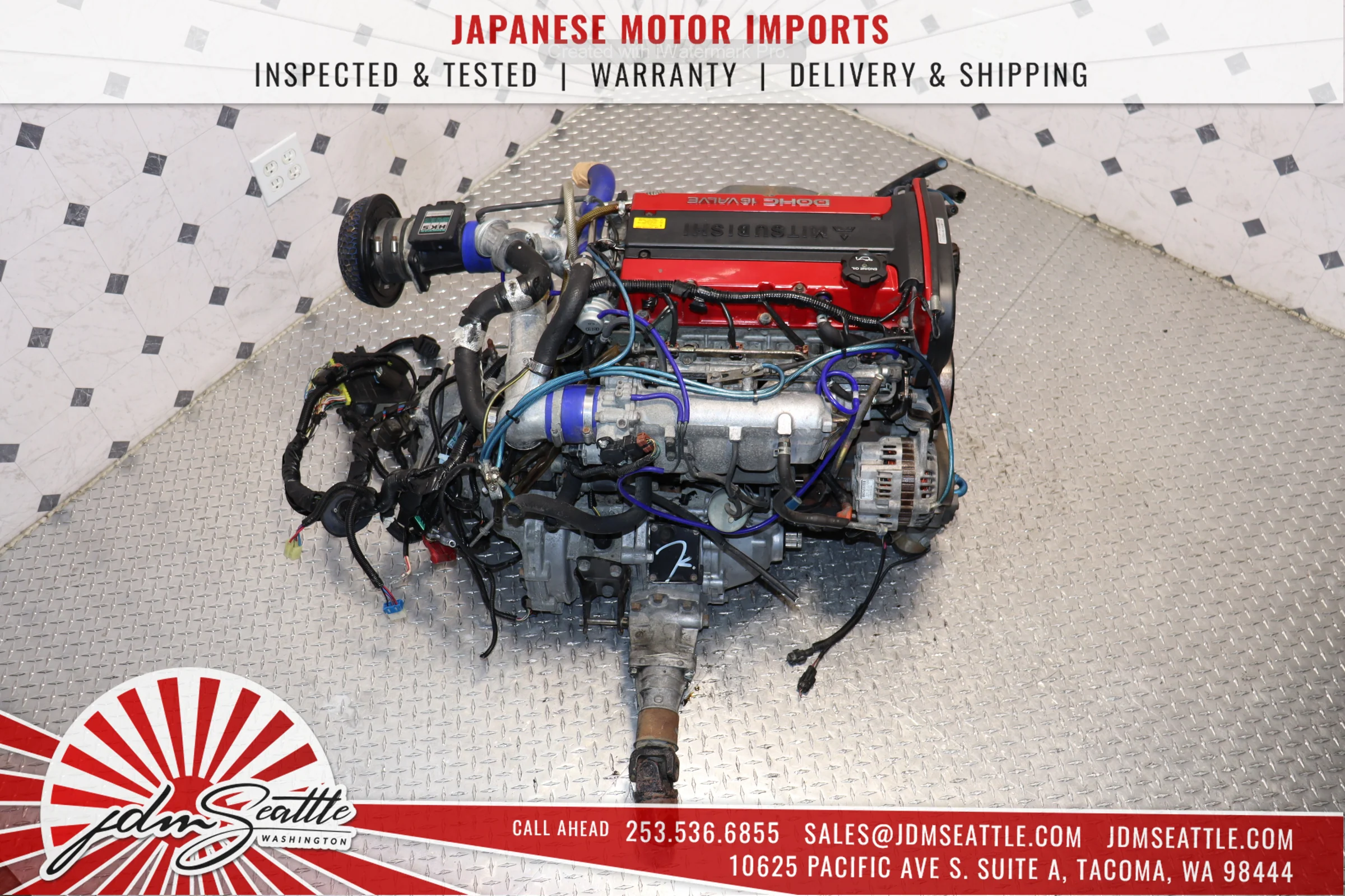 1996-2005 Mitsubishi Lancer Evolution 4G63T 2.0L JDM Twin Scroll Turbo Engine - Image 8