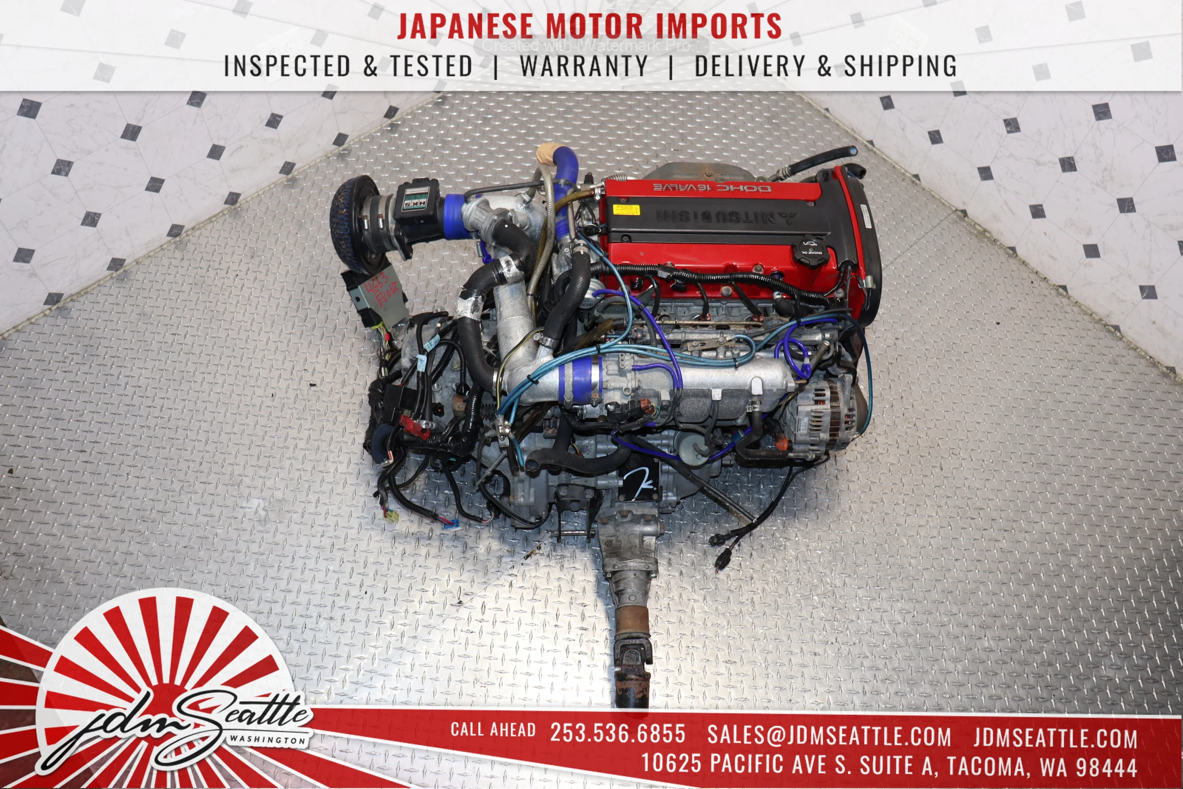 1996-2005 Mitsubishi Lancer Evolution 4G63T 2.0L JDM Twin Scroll Turbo Engine - Image 9