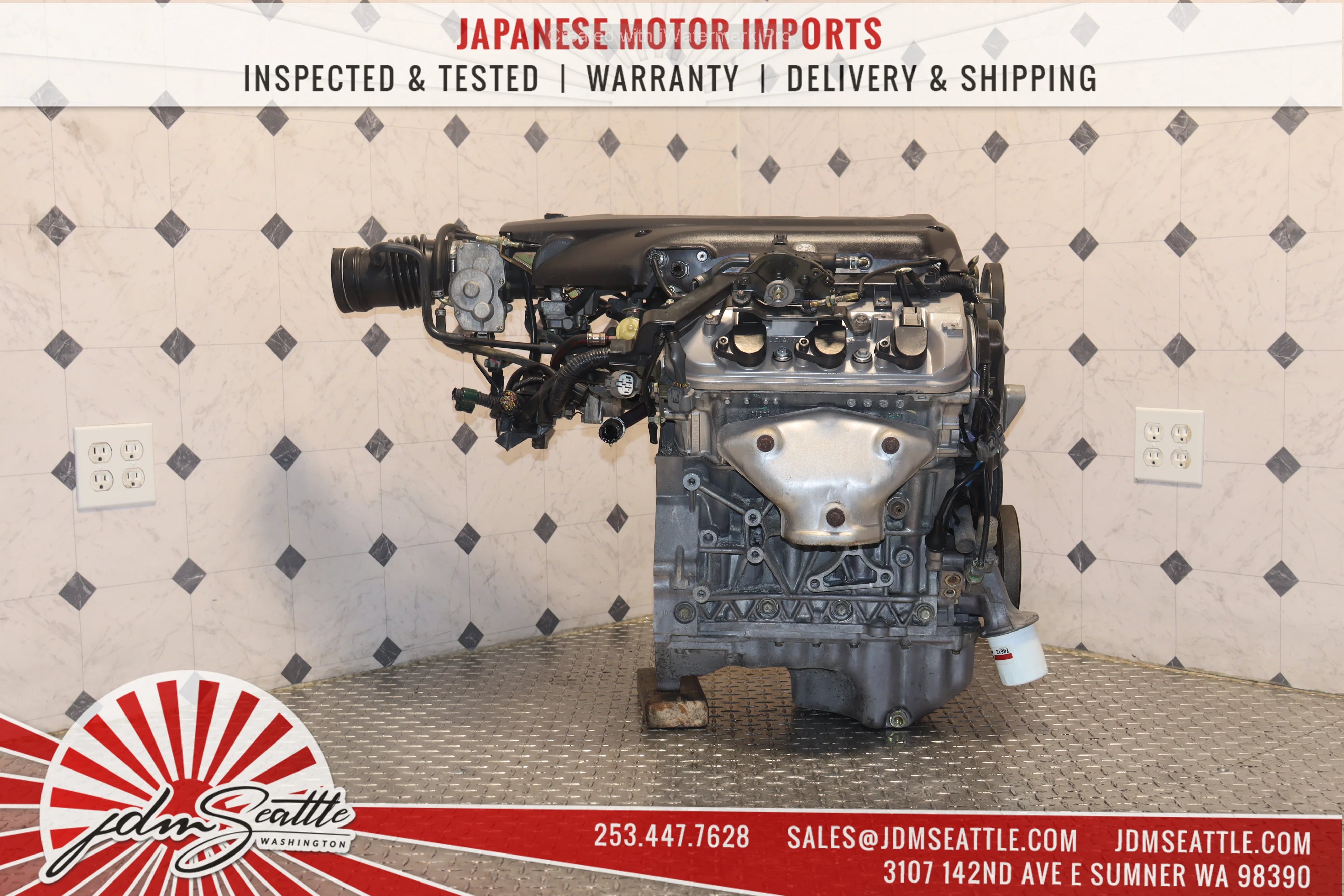 JDM 1999-2003 ACURA TL-S 3.2 VTEC ENGINE J32A TYPE-S - Image 11
