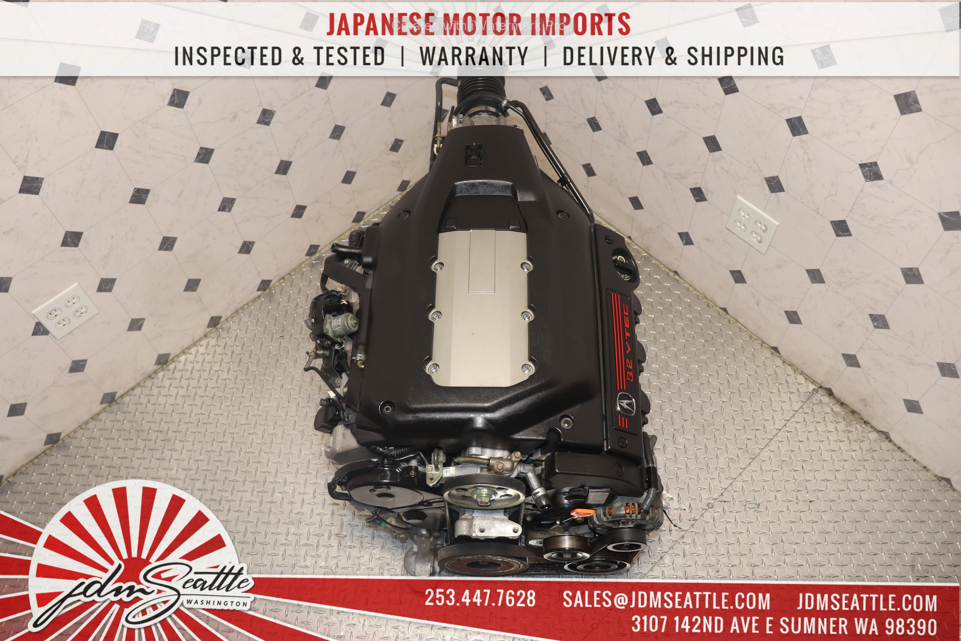 JDM 1999-2003 ACURA TL-S 3.2 VTEC ENGINE J32A TYPE-S - Image 5