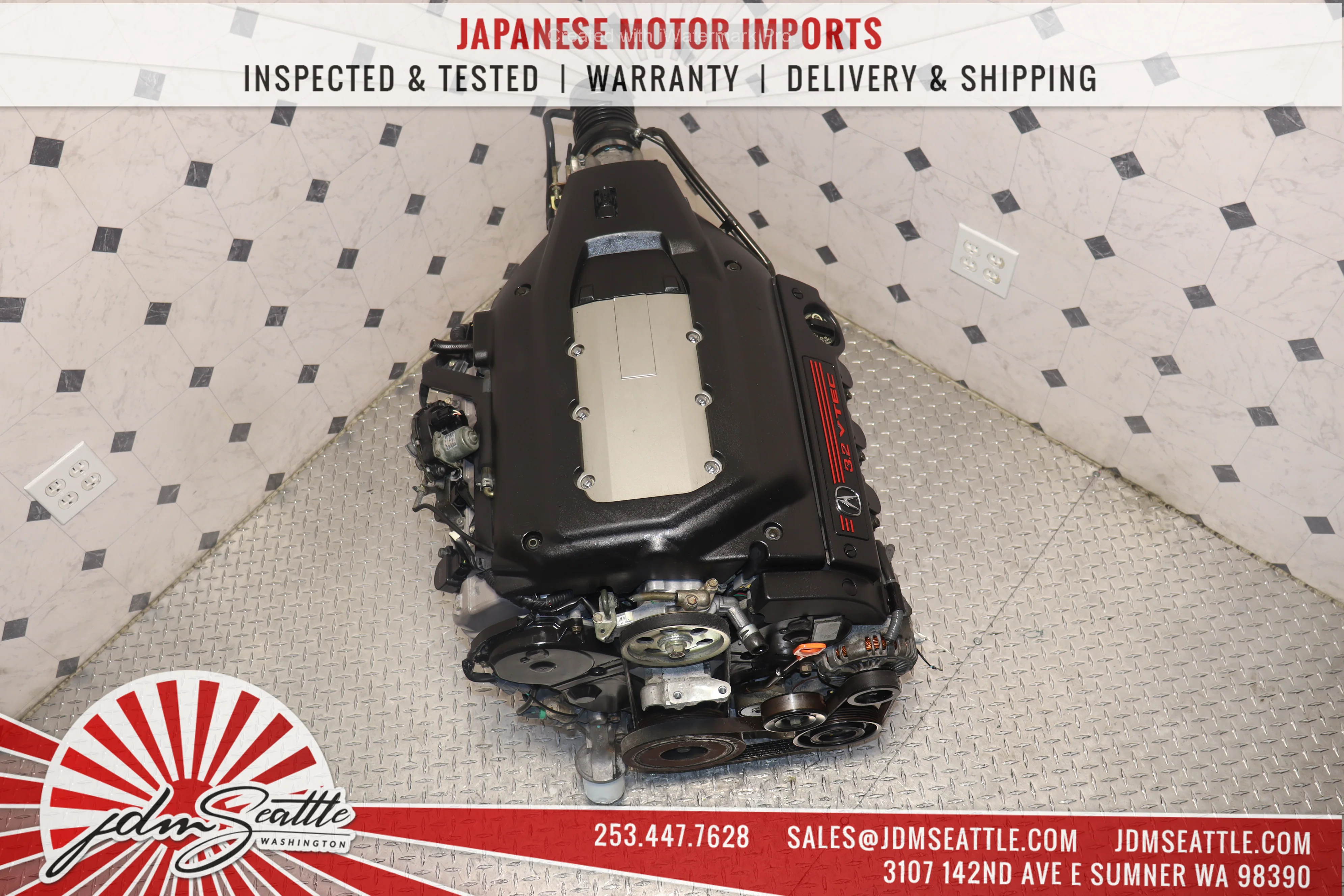 JDM 1999-2003 ACURA TL-S 3.2 VTEC ENGINE J32A TYPE-S - Image 6