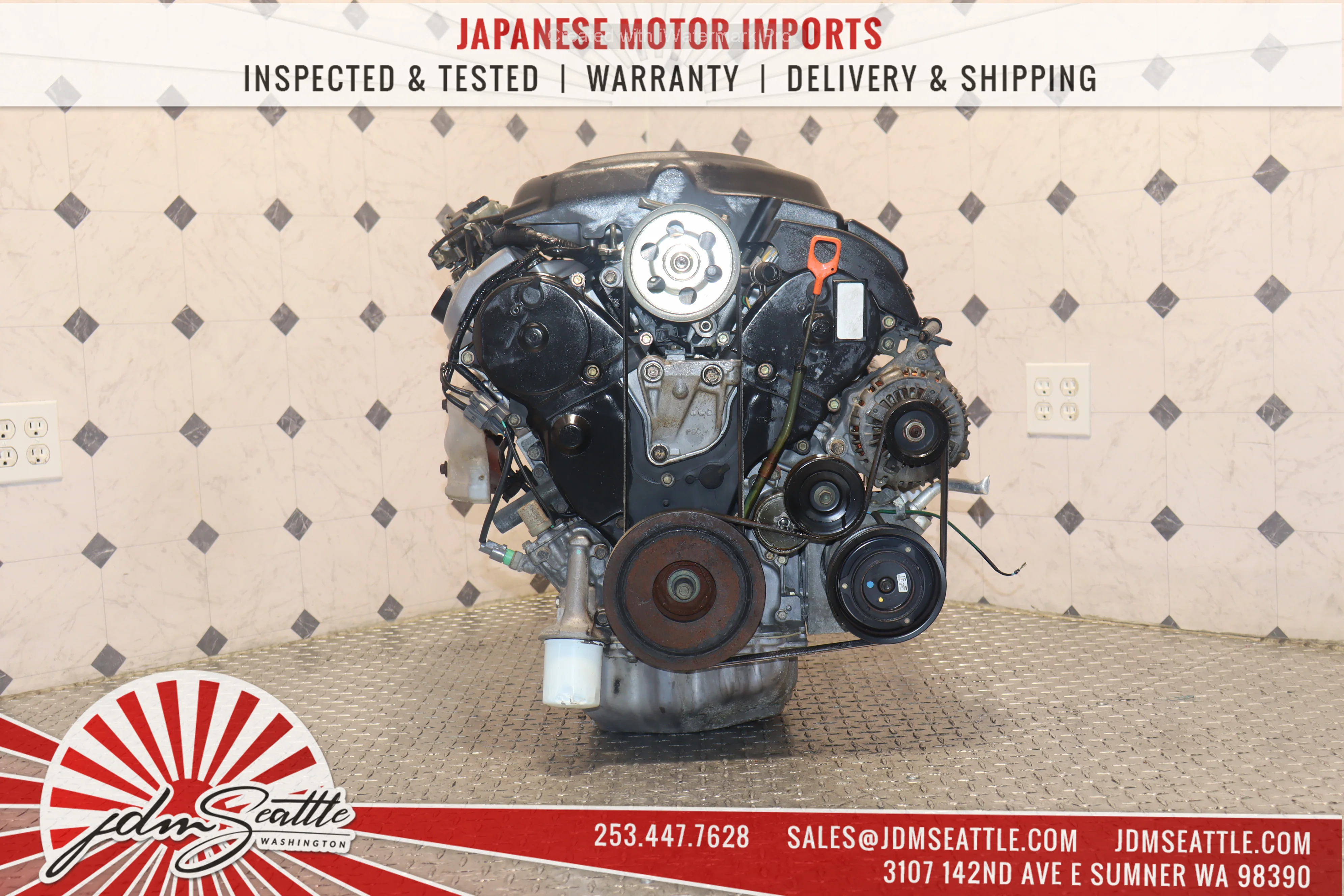 JDM 1999-2003 ACURA TL-S 3.2 VTEC ENGINE J32A TYPE-S - Image 8