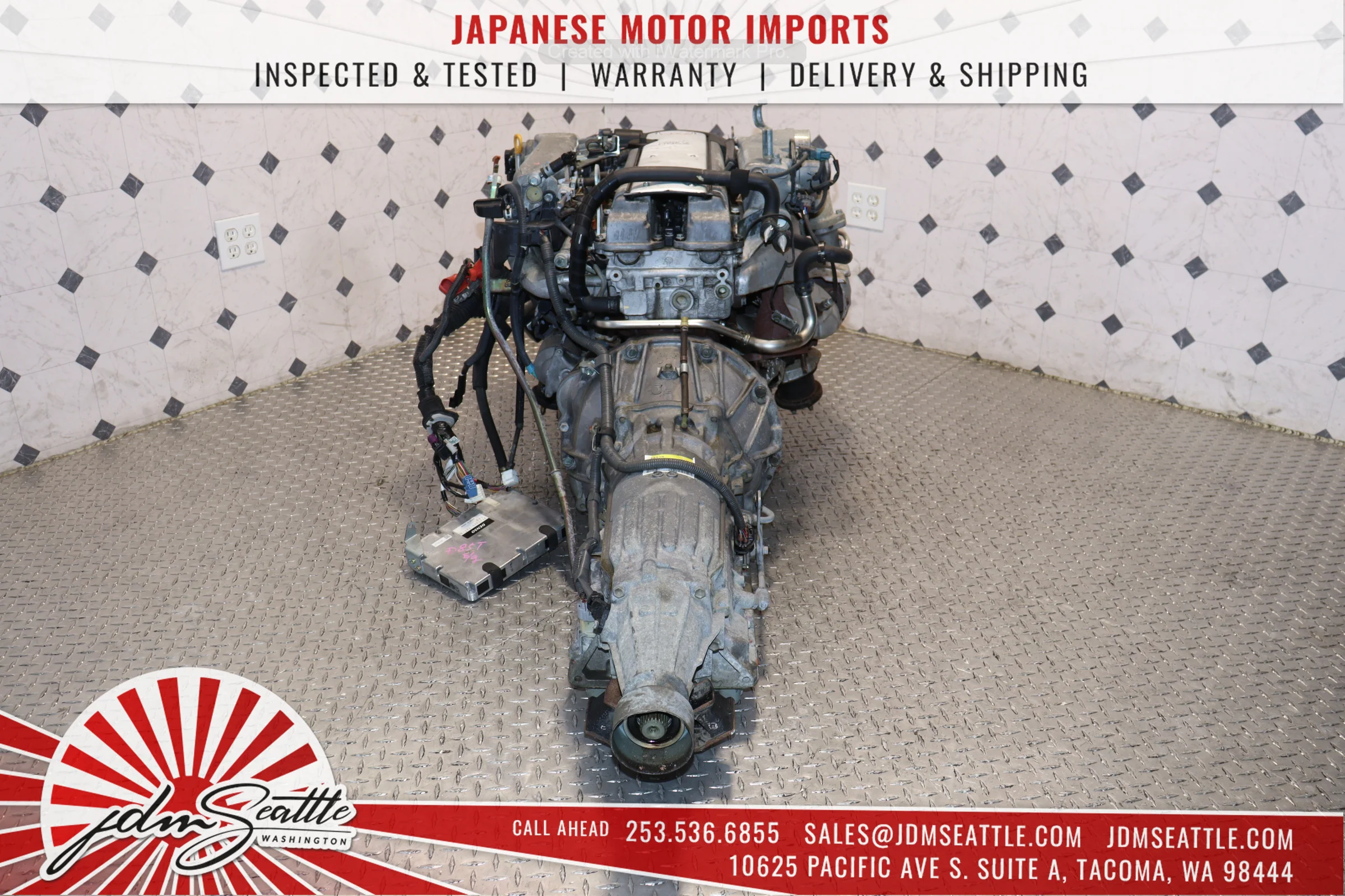 JDM 1JZ-GTE VVTI TURBO MOTOR & AUTOMATIC TRANSMISSION LEXUS IS300 GS300 TOYOTA CHASER 1JZ ENGINE SWAP - Image 11