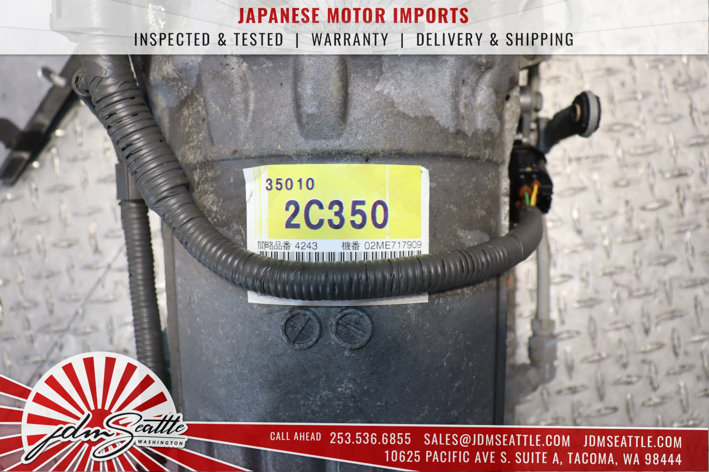 JDM 1JZ-GTE VVTI TURBO MOTOR & AUTOMATIC TRANSMISSION LEXUS IS300 GS300 TOYOTA CHASER 1JZ ENGINE SWAP - Image 12