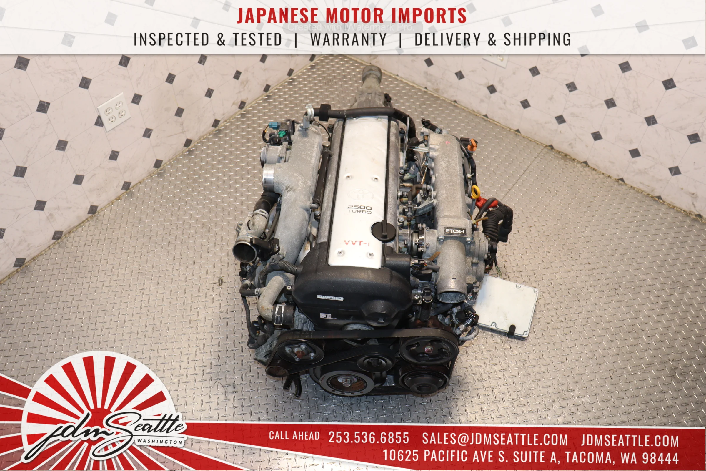 JDM 1JZ-GTE VVTI TURBO MOTOR & AUTOMATIC TRANSMISSION LEXUS IS300 GS300 TOYOTA CHASER 1JZ ENGINE SWAP - Image 3