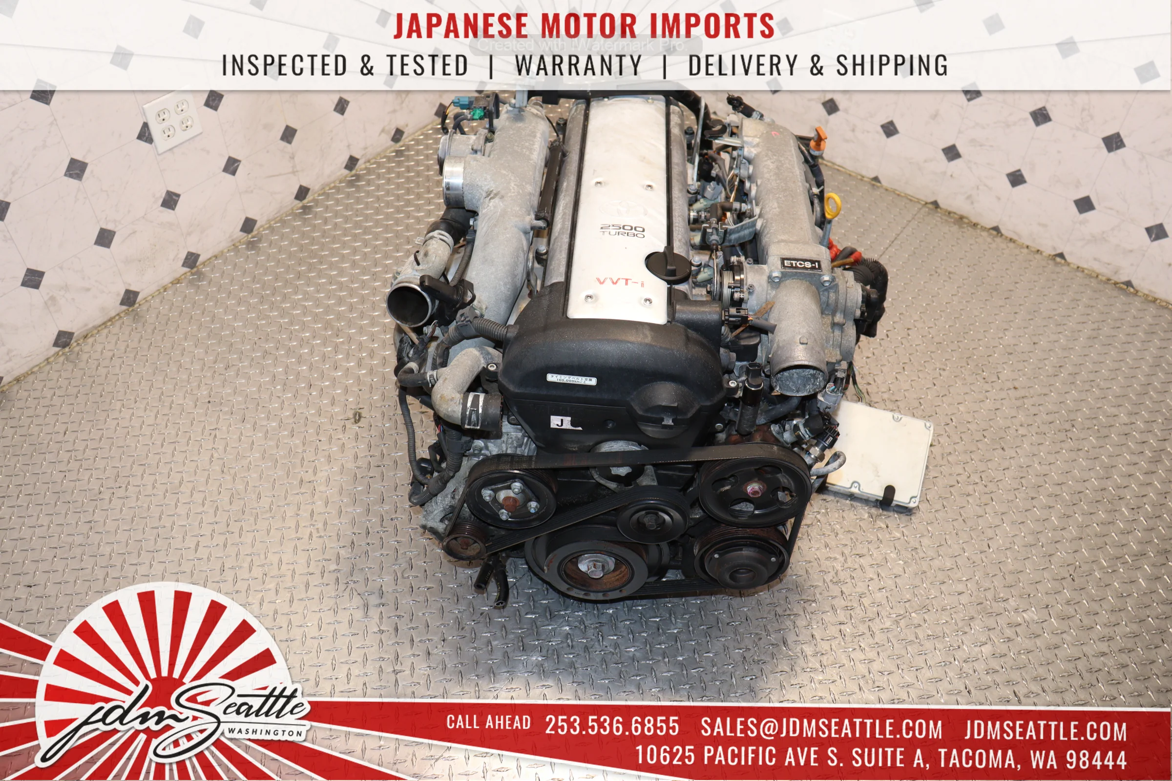 JDM 1JZ-GTE VVTI TURBO MOTOR & AUTOMATIC TRANSMISSION LEXUS IS300 GS300 TOYOTA CHASER 1JZ ENGINE SWAP - Image 4