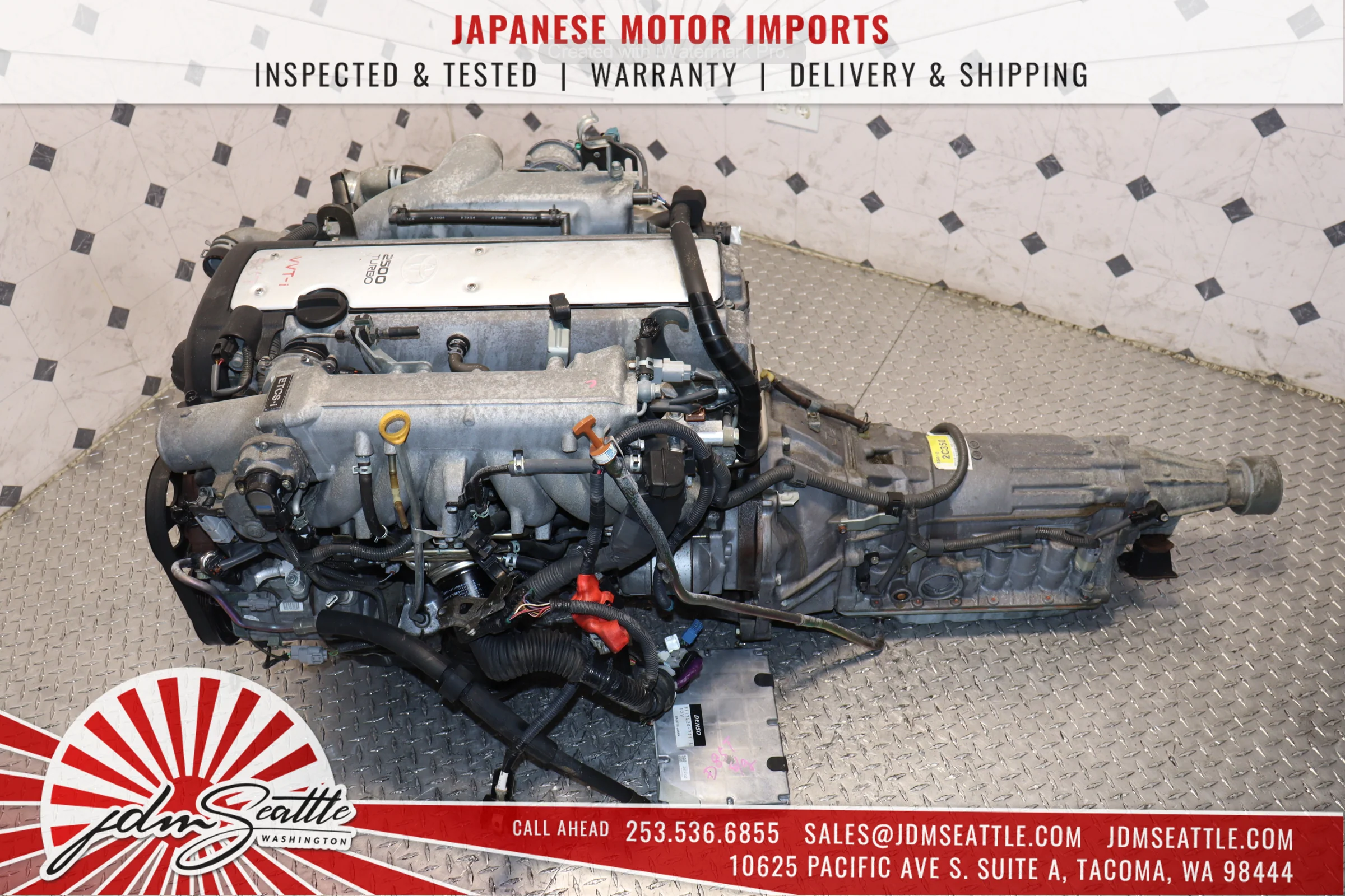 JDM 1JZ-GTE VVTI TURBO MOTOR & AUTOMATIC TRANSMISSION LEXUS IS300 GS300 TOYOTA CHASER 1JZ ENGINE SWAP - Image 7