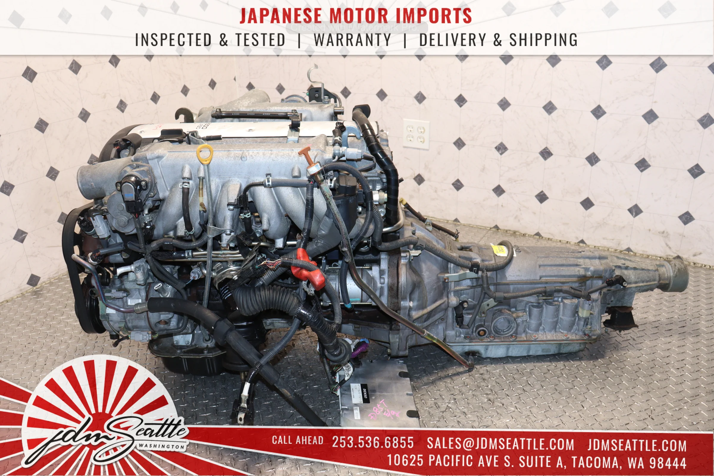 JDM 1JZ-GTE VVTI TURBO MOTOR & AUTOMATIC TRANSMISSION LEXUS IS300 GS300 TOYOTA CHASER 1JZ ENGINE SWAP - Image 8