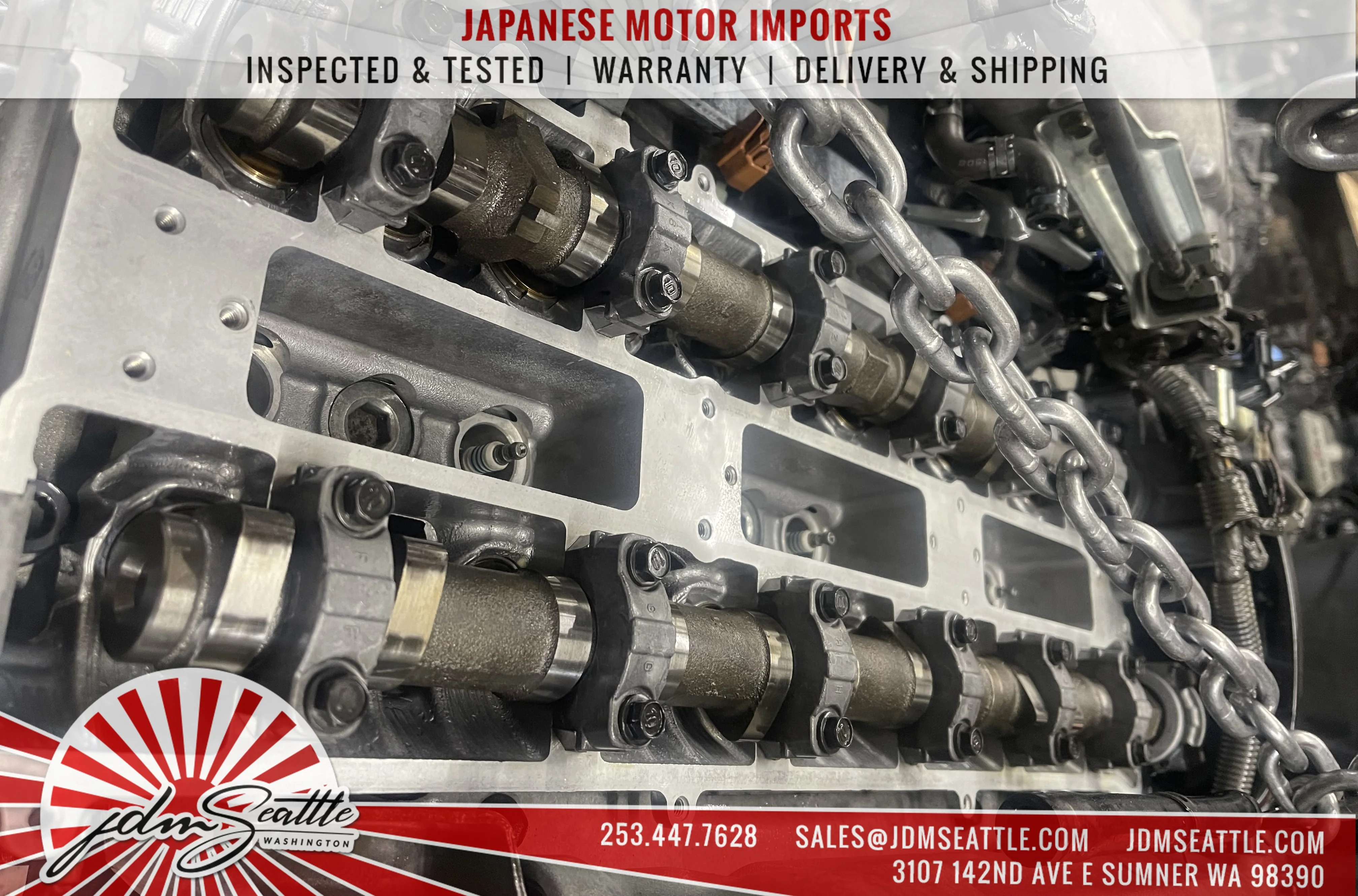 JDM 1JZ-GTE VVTI TURBO MOTOR & AUTOMATIC TRANSMISSION LEXUS IS300 GS300 TOYOTA CHASER MARK II SOARER 1JZ ENGINE SWAP - Image 14