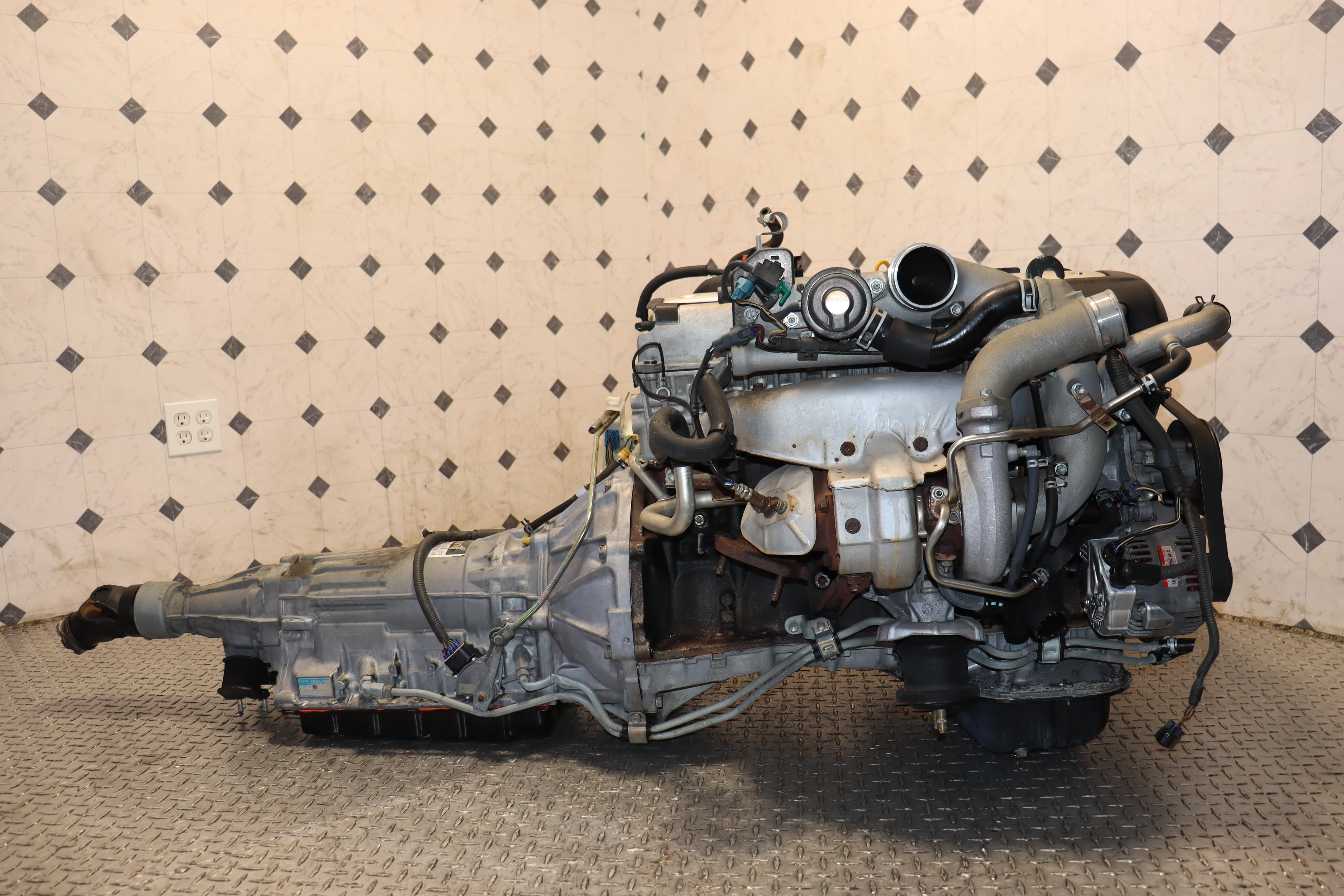 Toyota 1JZ-GTE VVTi 2.5L Single Turbo Engine & Automatic Transmission Swap JDM - Image 3