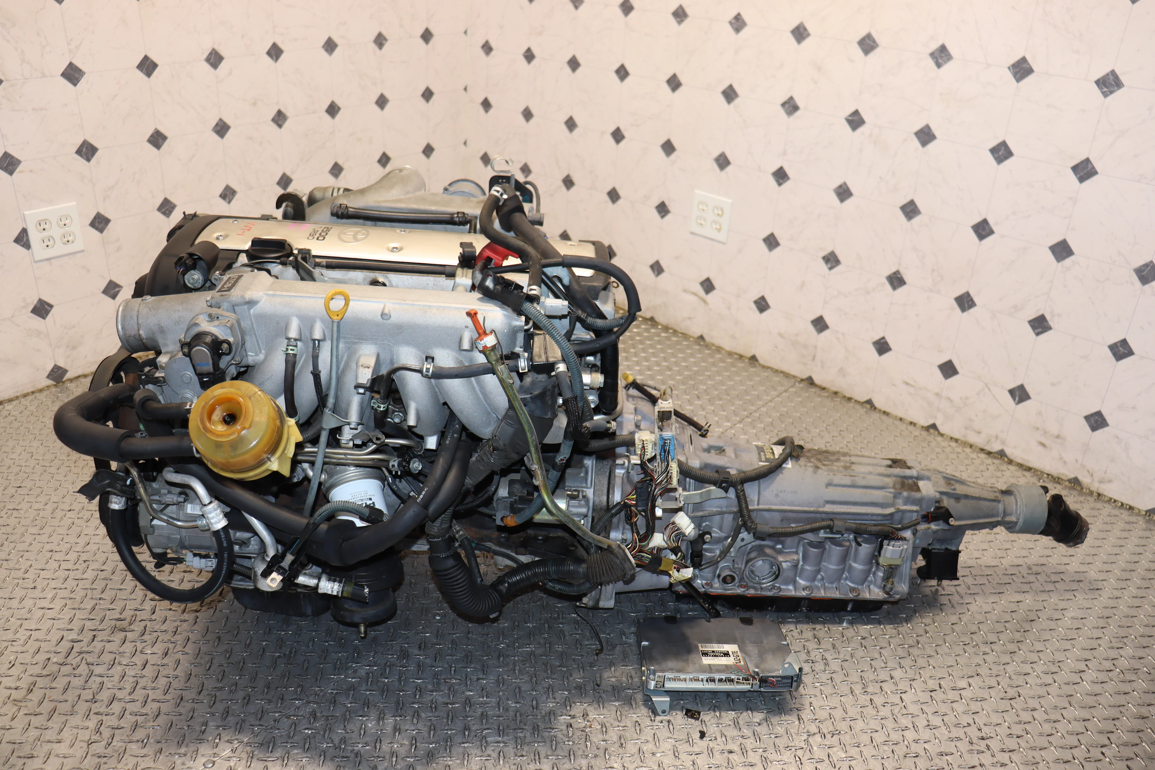 Toyota 1JZ-GTE VVTi 2.5L Single Turbo Engine & Automatic Transmission Swap JDM - Image 8