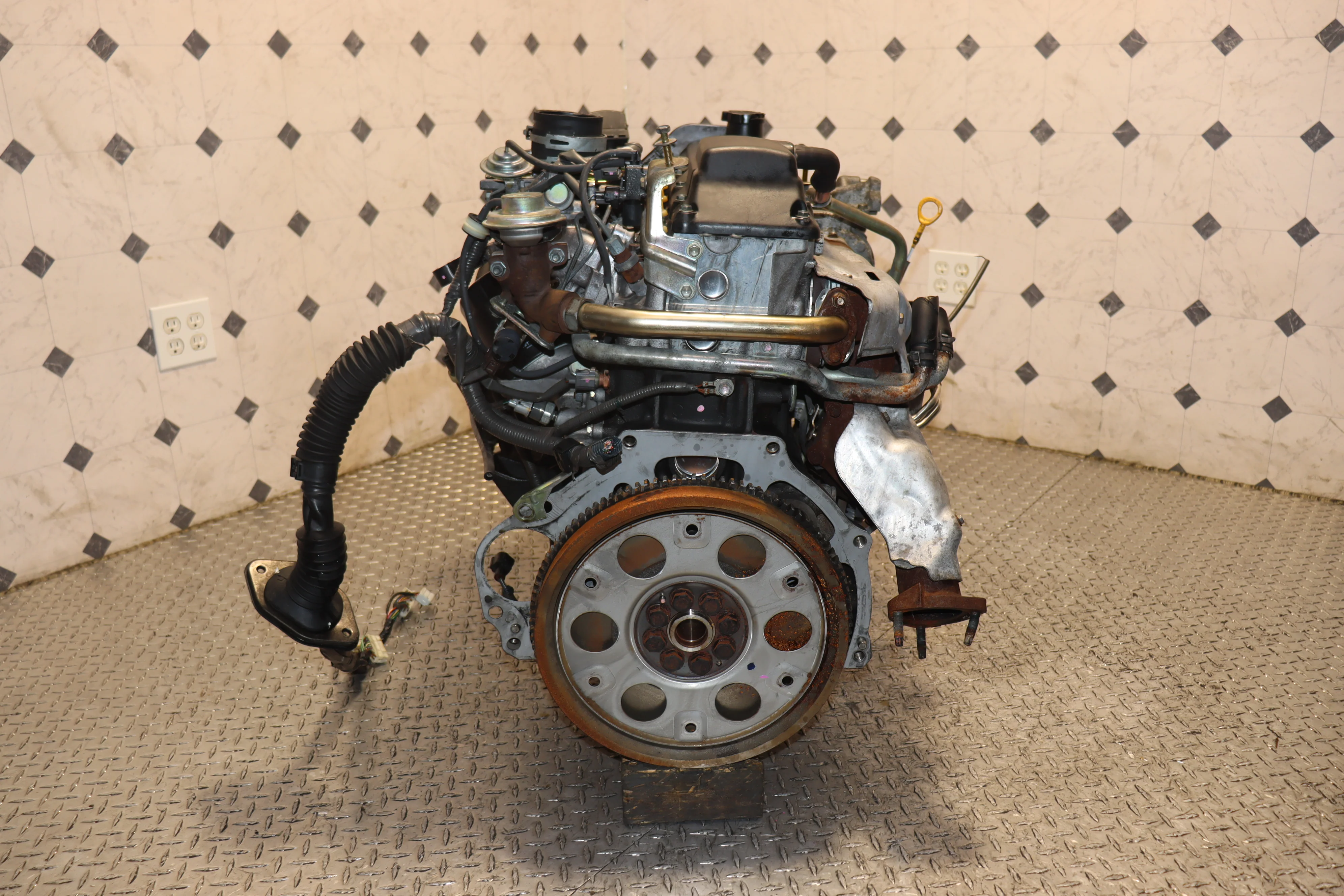 1996 1997 1998 1999 2000 2001 2002 Toyota 4Runner Hilux Surf 3.0L Turbo Diesel Engine JDM 1KZ-TE OEM - Image 13