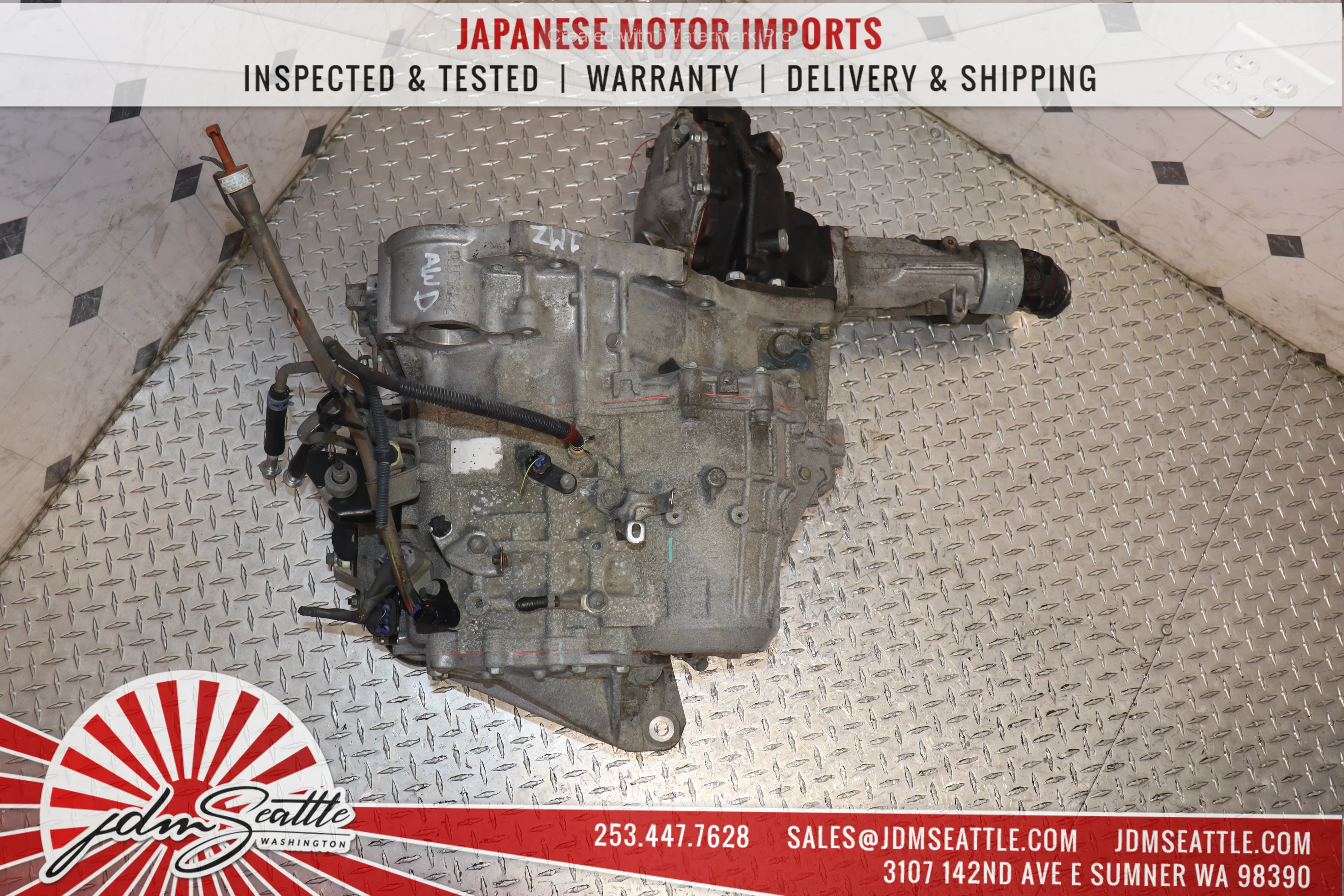 JDM 1MZ VVTI V6 3.0L 1999-03 LEXUS RX300 TOYOTA HIGHLANDER SIENNA 4WD TRANSMISSION - Image 7