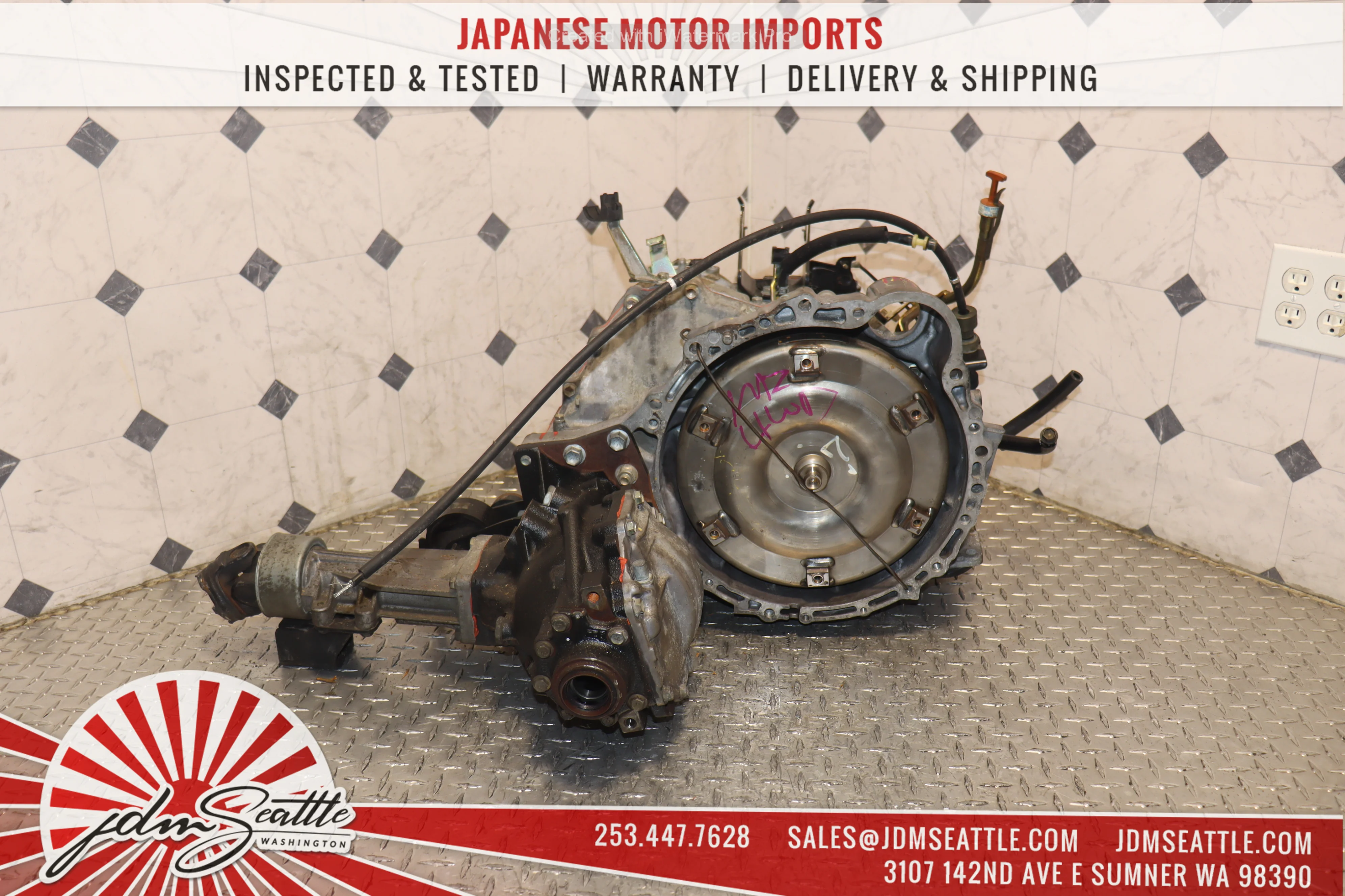 JDM 1MZ VVTI V6 3.0L 1999-03 LEXUS RX300 TOYOTA HIGHLANDER SIENNA 4WD TRANSMISSION - Image 3