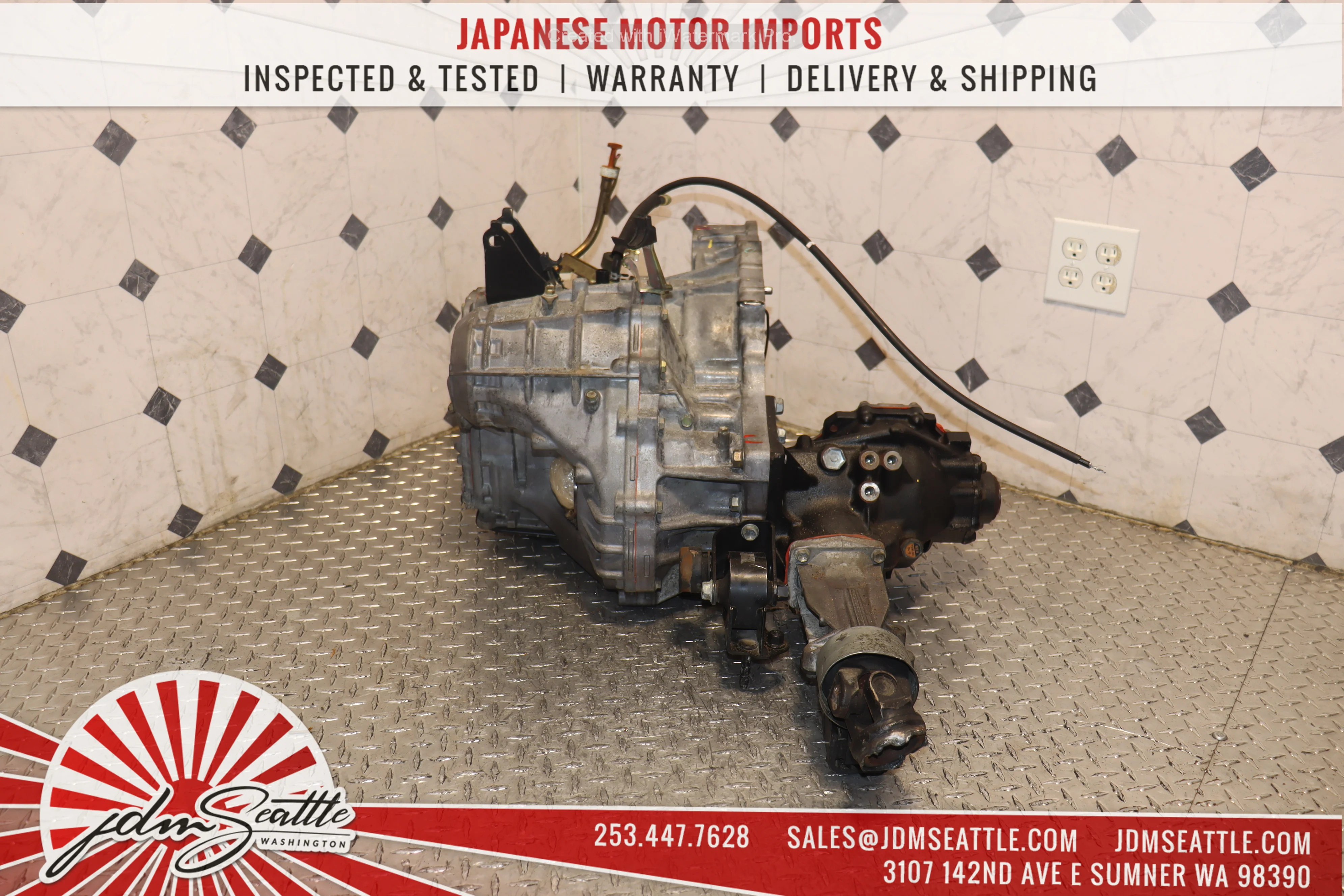 JDM 1MZ VVTI V6 3.0L 1999-03 LEXUS RX300 TOYOTA HIGHLANDER SIENNA 4WD TRANSMISSION - Image 6
