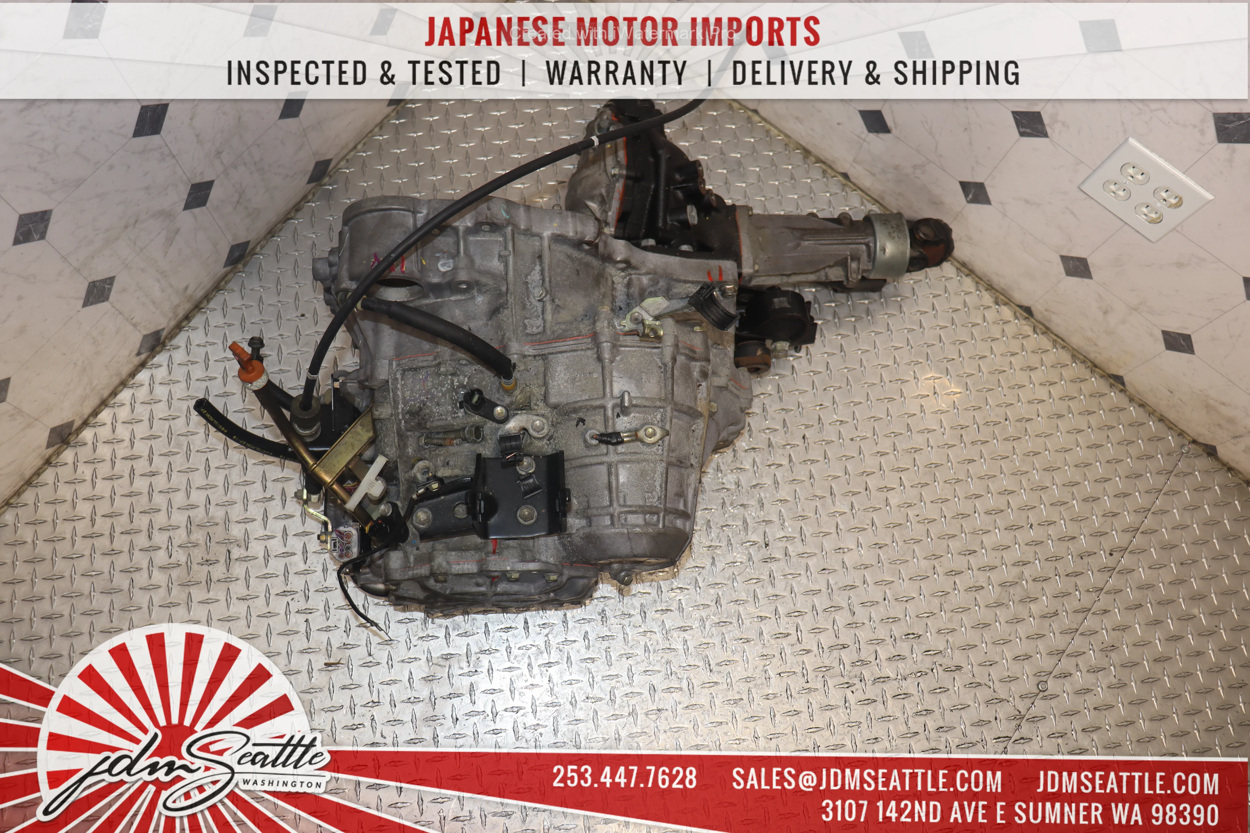 JDM 1MZ VVTI V6 3.0L 1999-03 LEXUS RX300 TOYOTA HIGHLANDER SIENNA 4WD TRANSMISSION - Image 7