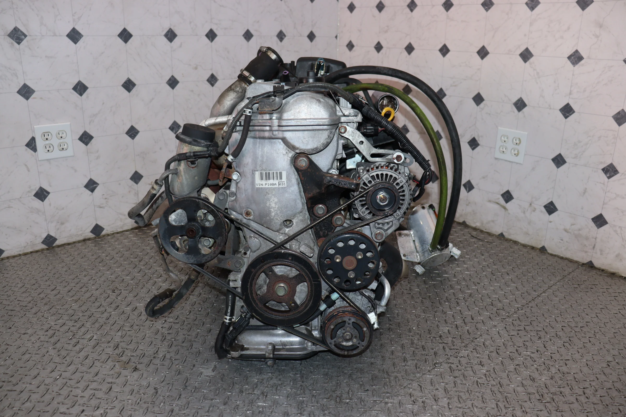 Toyota Vitz RS TRD Yaris 1NZ-FET 1.5L Turbo Engine & 5 Speed Manual Transmission Swap JDM