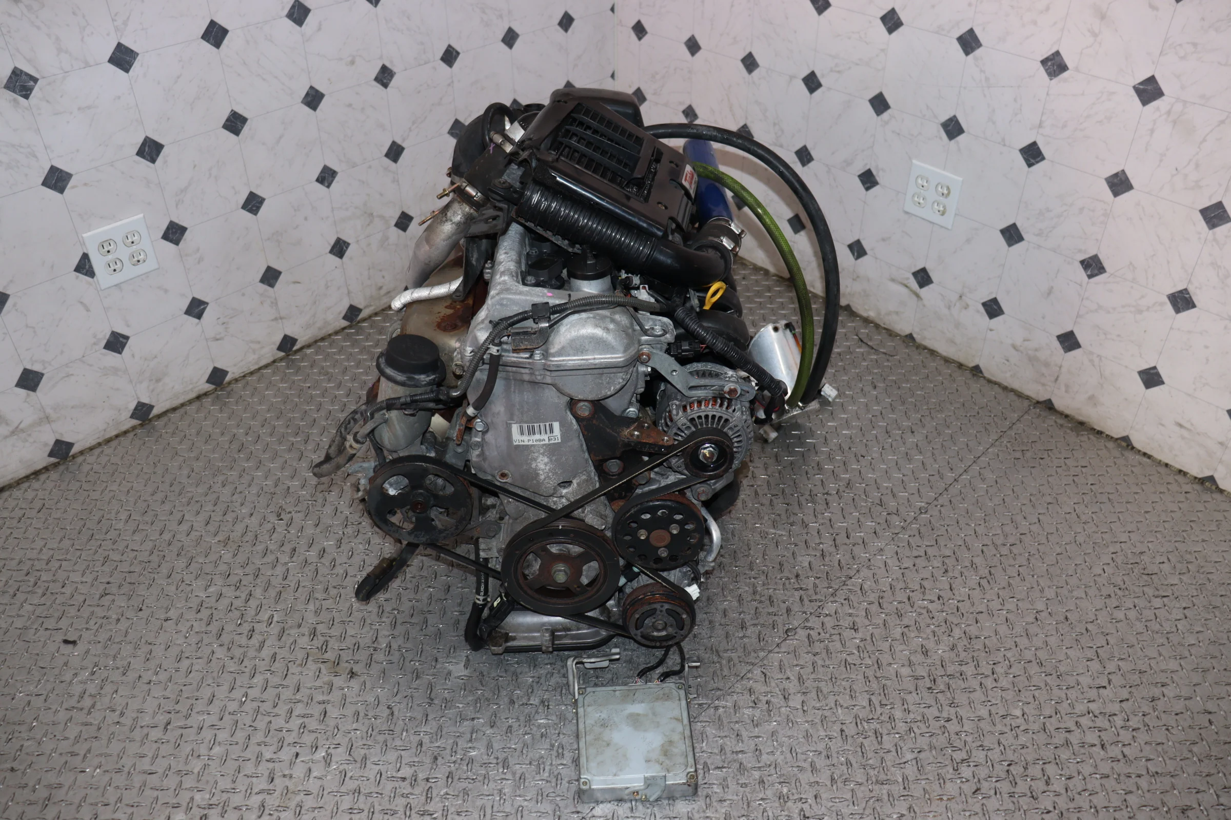 Toyota Vitz RS TRD Yaris 1NZ-FET 1.5L Turbo Engine & 5 Speed Manual Transmission Swap JDM - Image 10