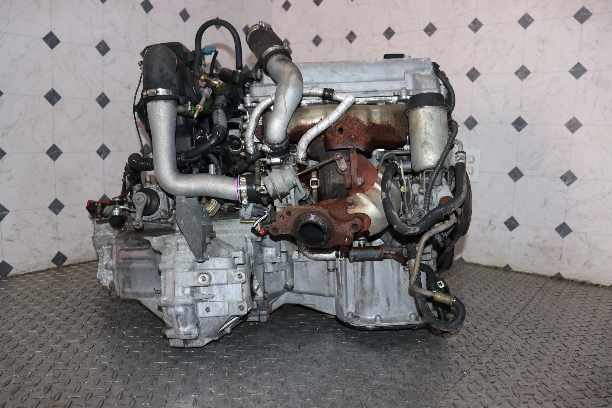 Toyota Vitz RS TRD Yaris 1NZ-FET 1.5L Turbo Engine & 5 Speed Manual Transmission Swap JDM - Image 14