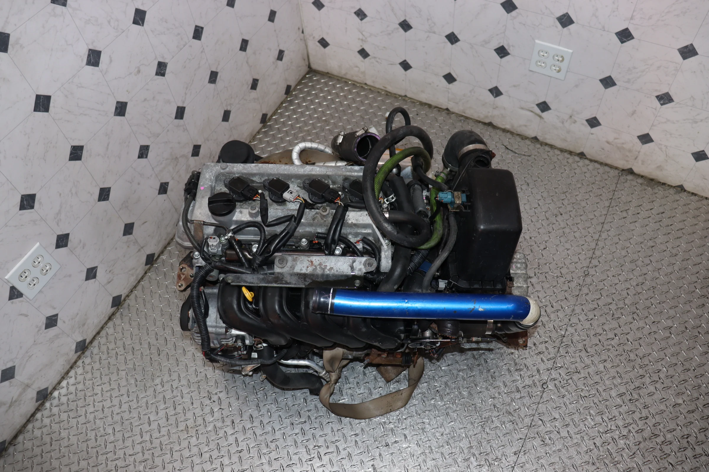 Toyota Vitz RS TRD Yaris 1NZ-FET 1.5L Turbo Engine & 5 Speed Manual Transmission Swap JDM - Image 4