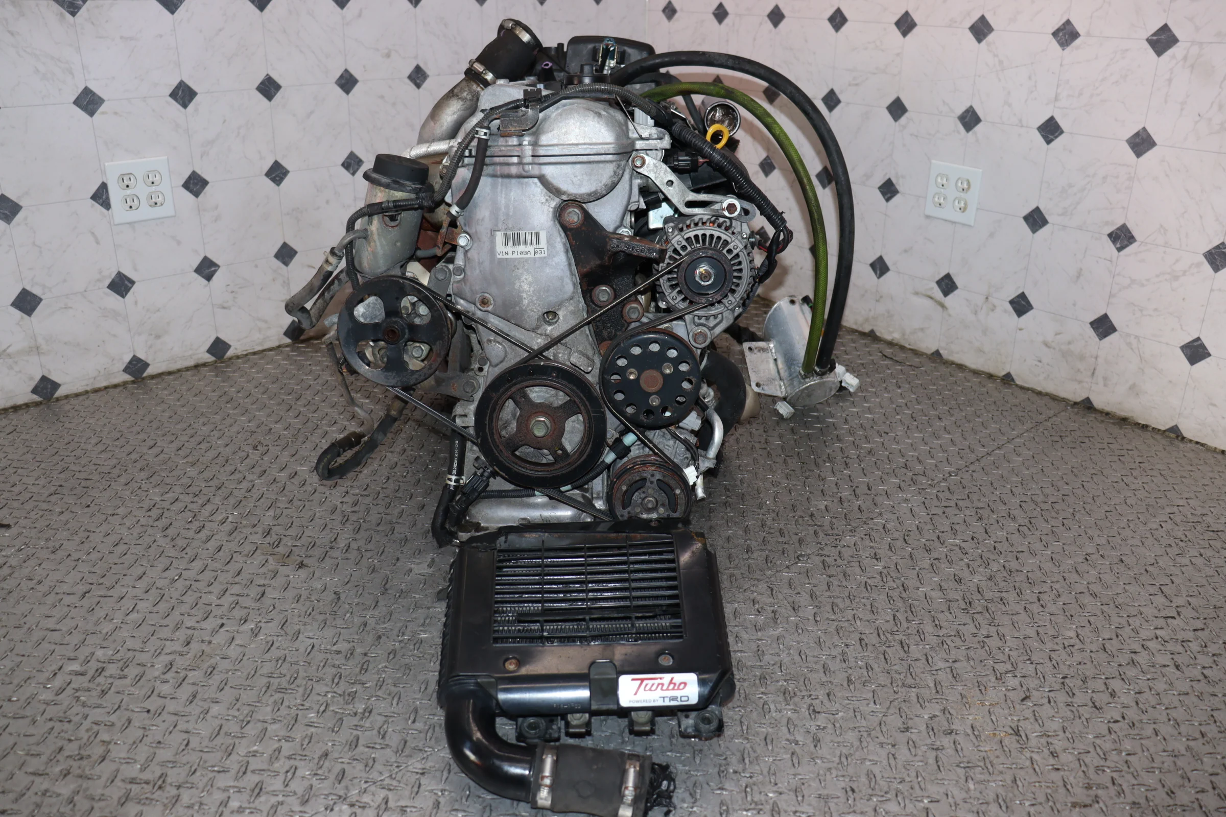 Toyota Vitz RS TRD Yaris 1NZ-FET 1.5L Turbo Engine & 5 Speed Manual Transmission Swap JDM - Image 8