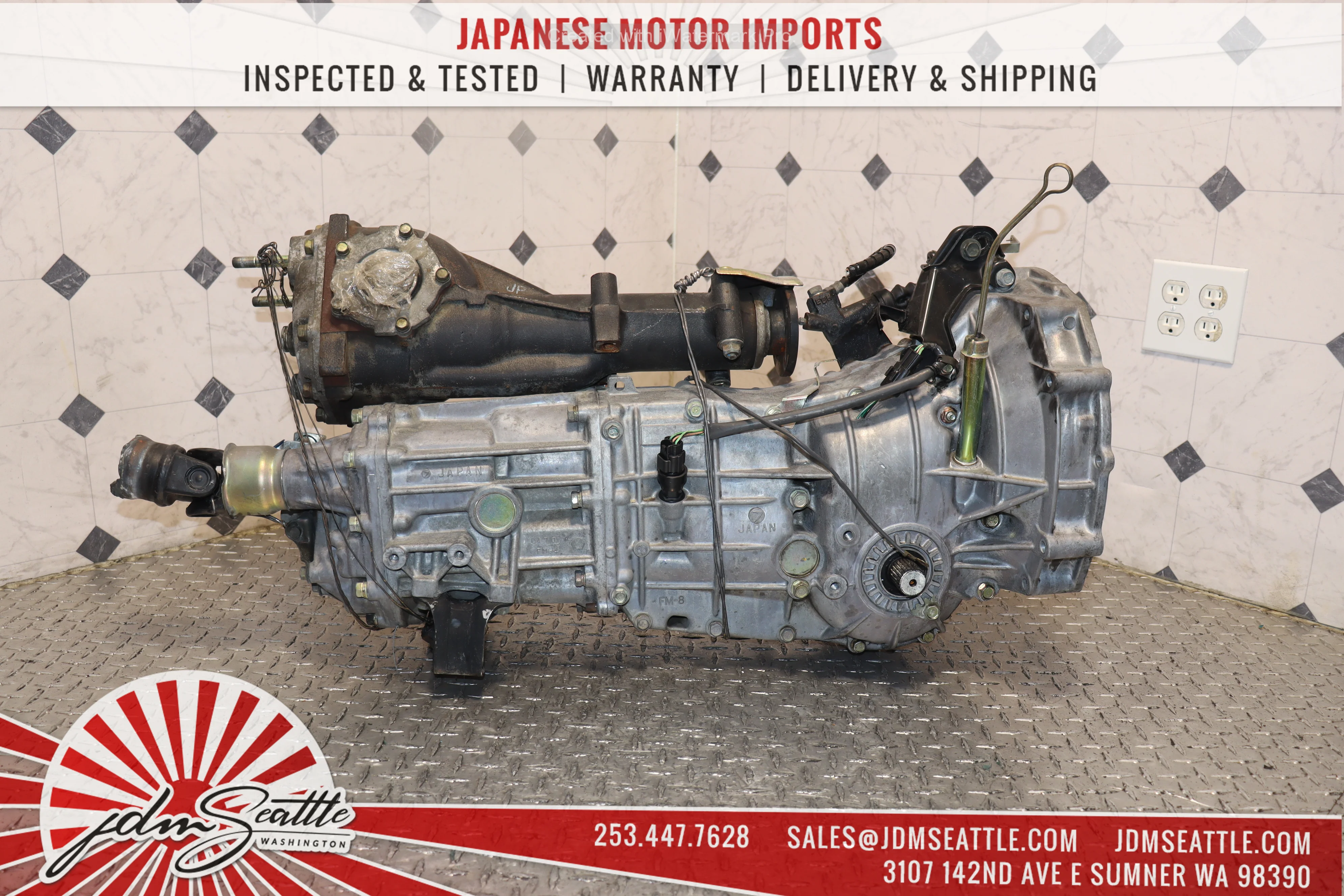 JDM 2002-2005 SUBARU IMPREZA WRX TURBO 5 SPEED AWD MANUAL TRANSMISSION W/DIFF 4.11 - Image 3