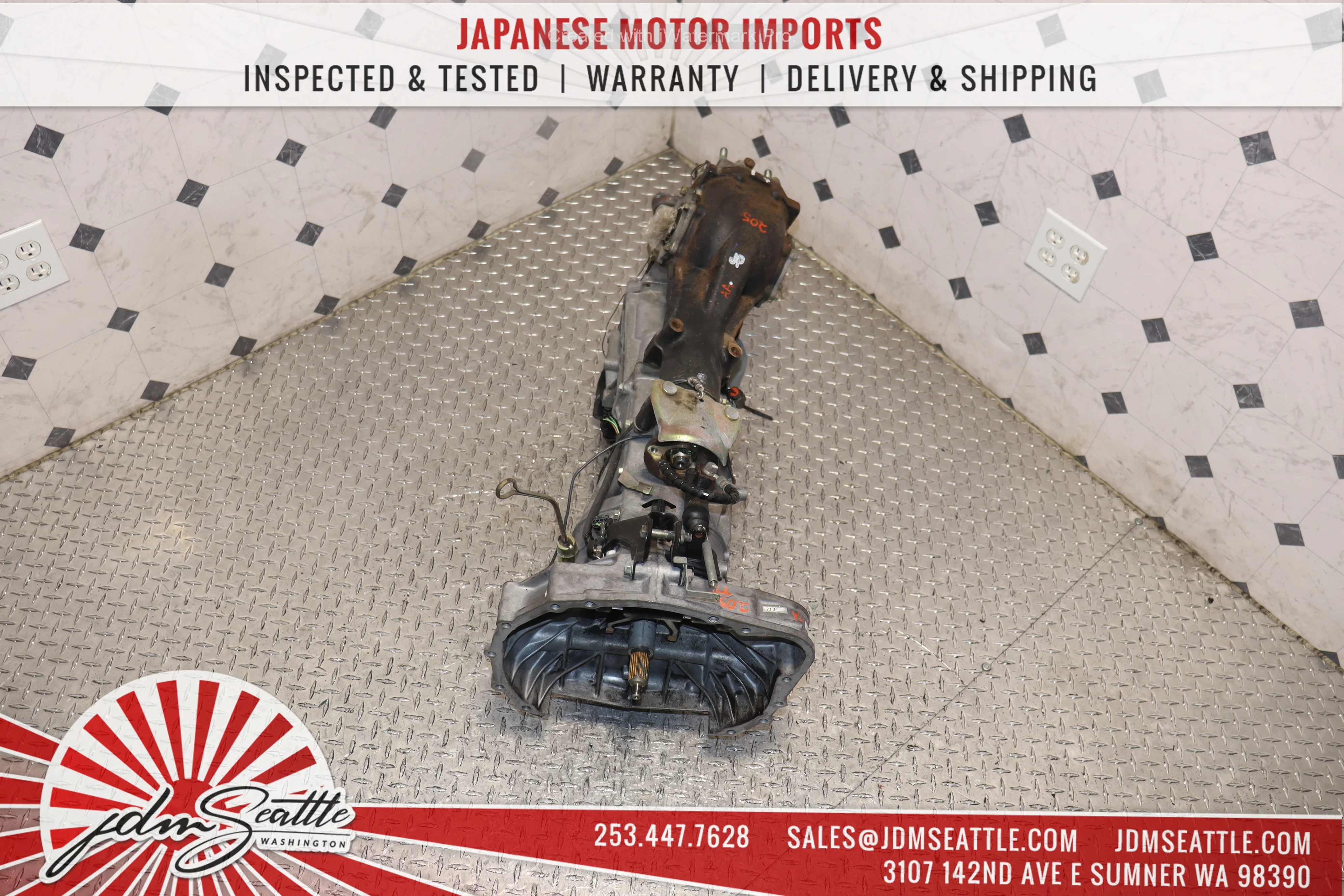 JDM 2002-2005 SUBARU IMPREZA WRX TURBO 5 SPEED AWD MANUAL TRANSMISSION W/DIFF 4.11 - Image 4