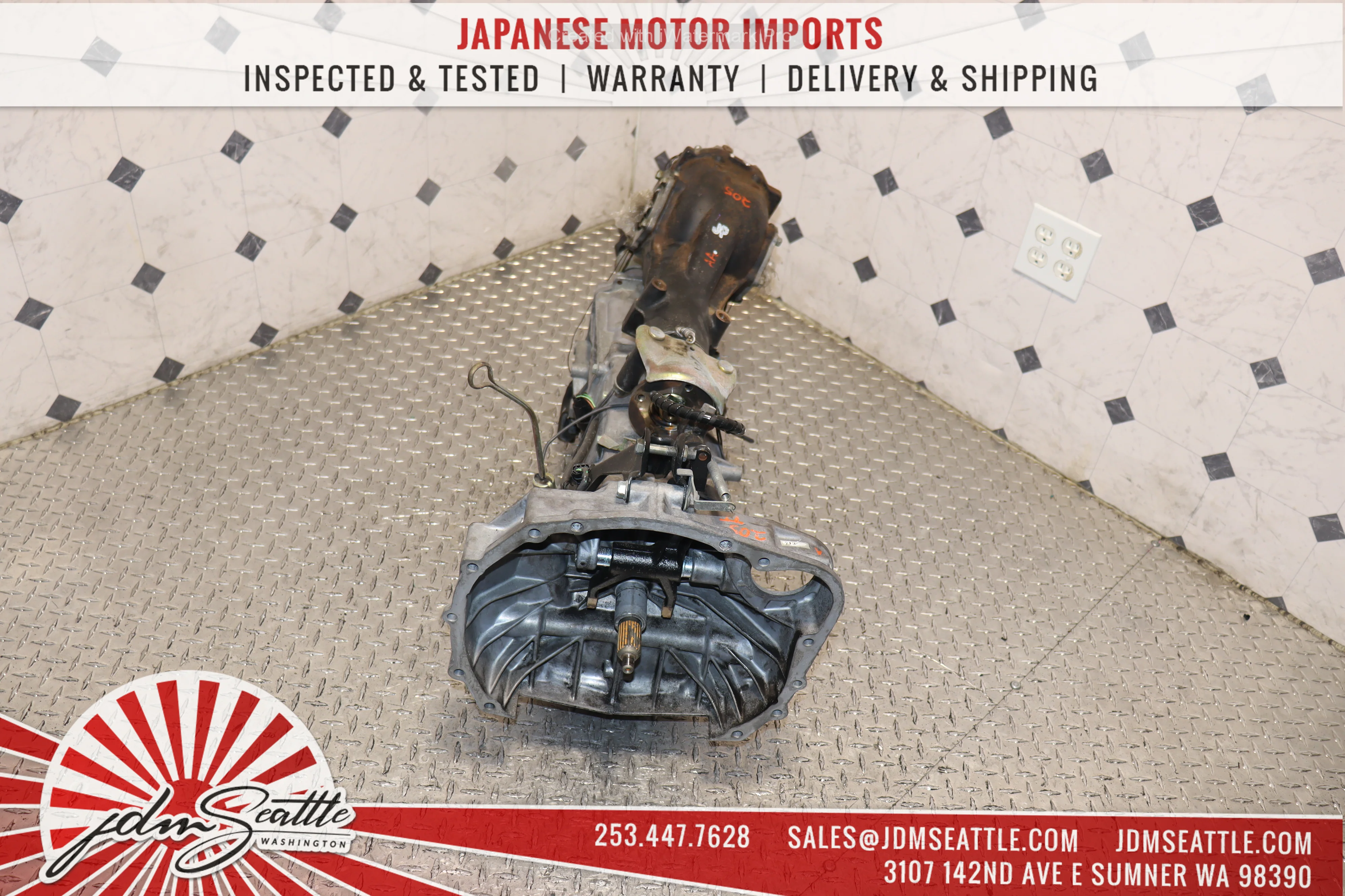 JDM 2002-2005 SUBARU IMPREZA WRX TURBO 5 SPEED AWD MANUAL TRANSMISSION W/DIFF 4.11 - Image 5