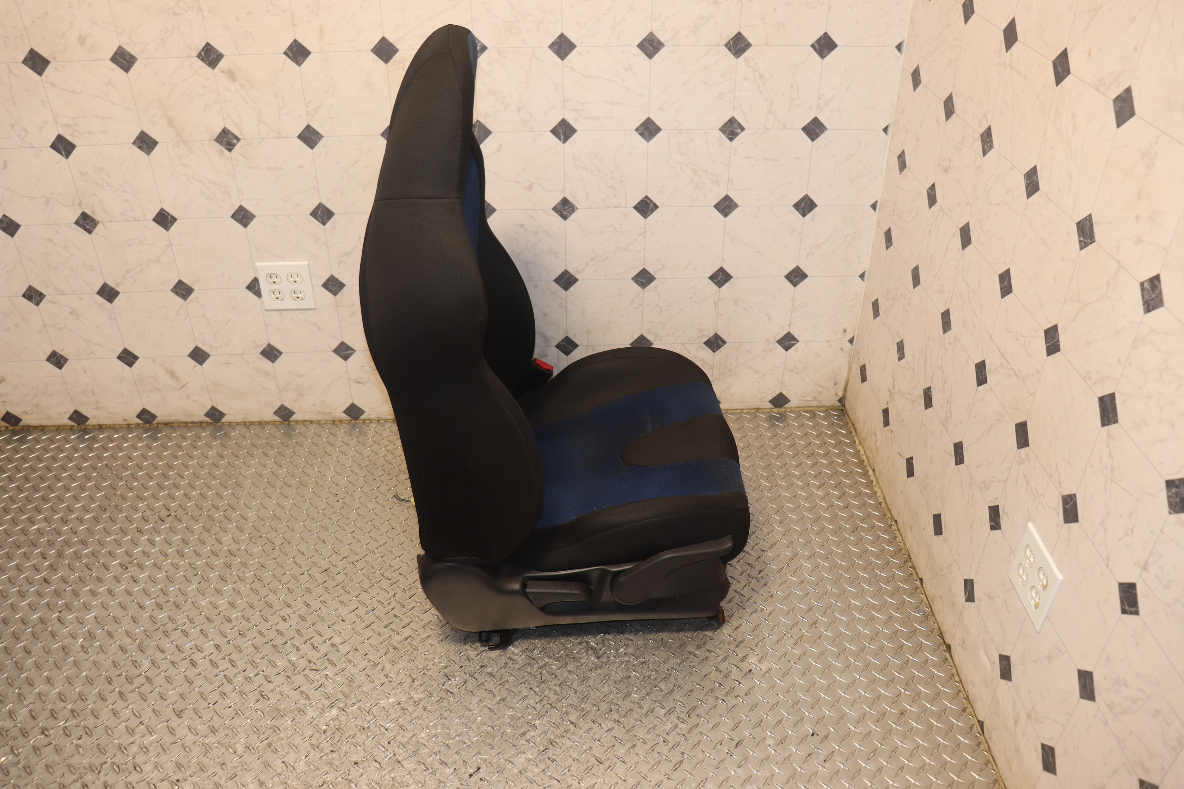 2002-2007 Subaru Impreza WRX STI GDB JDM Factory Blue Interior Front & Rear Seat Set - Image 19