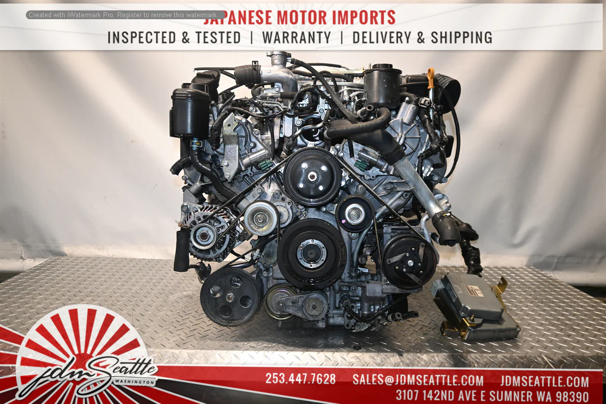 JDM 2003 2004 INFINITI M45 Q45 VK45DE Motor DOHC 4.5L V8 - Image 3