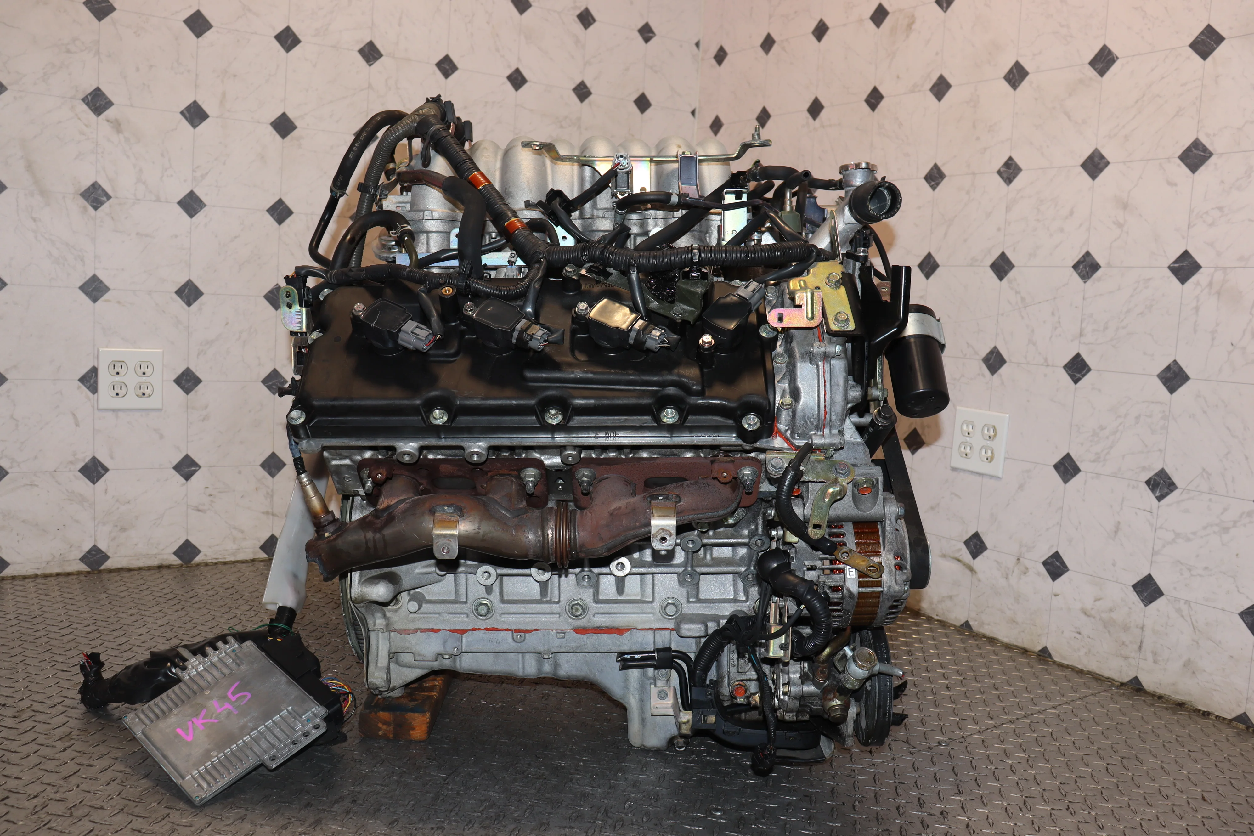 2003 2004 2005 2006 Infiniti FX45 M45 4.5L V8 Engine JDM VK45DE OEM - Image 4
