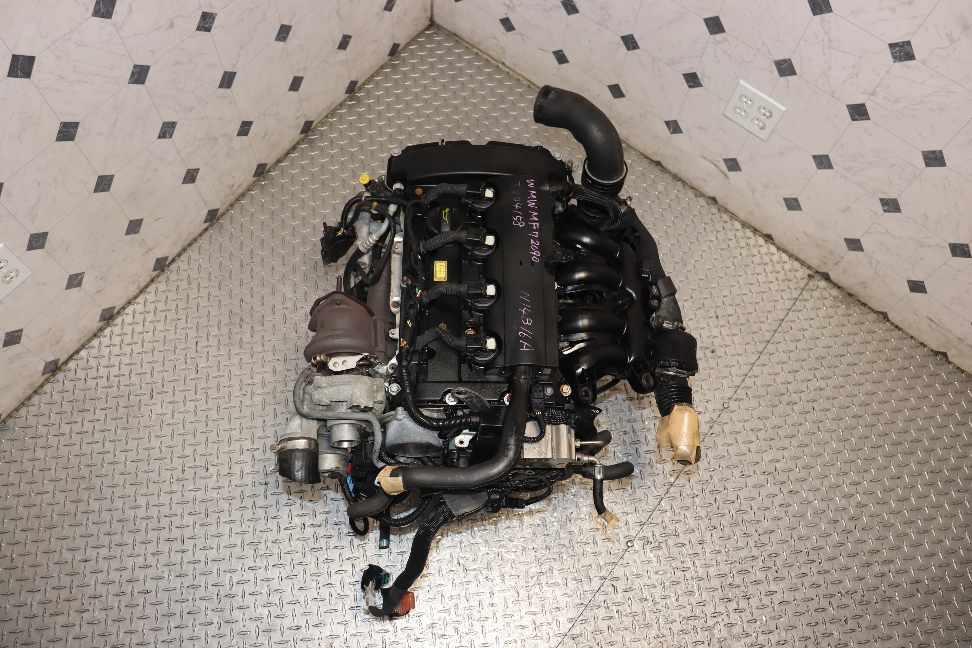 2007 2008 2009 2010 Mini Cooper S 1.6L Turbo Engine JDM N14B16A OEM - Image 4