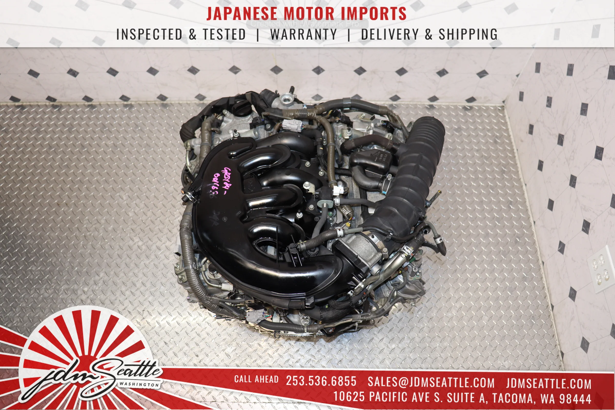 2007 2008 2009 2010 2011 2012 2013 2014 2015 Lexus GS350 IS350 3.5L V6 DOHC Dual VVTi Engine JDM 2GR-FSE OEM - Image 7