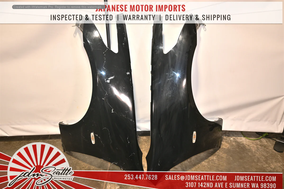 JDM 2007-2012 INFINITI G35 FRONT END CONVERSION NOSE CUT WITH HOOD/FENDERS/HEADLIGHTS - Image 7