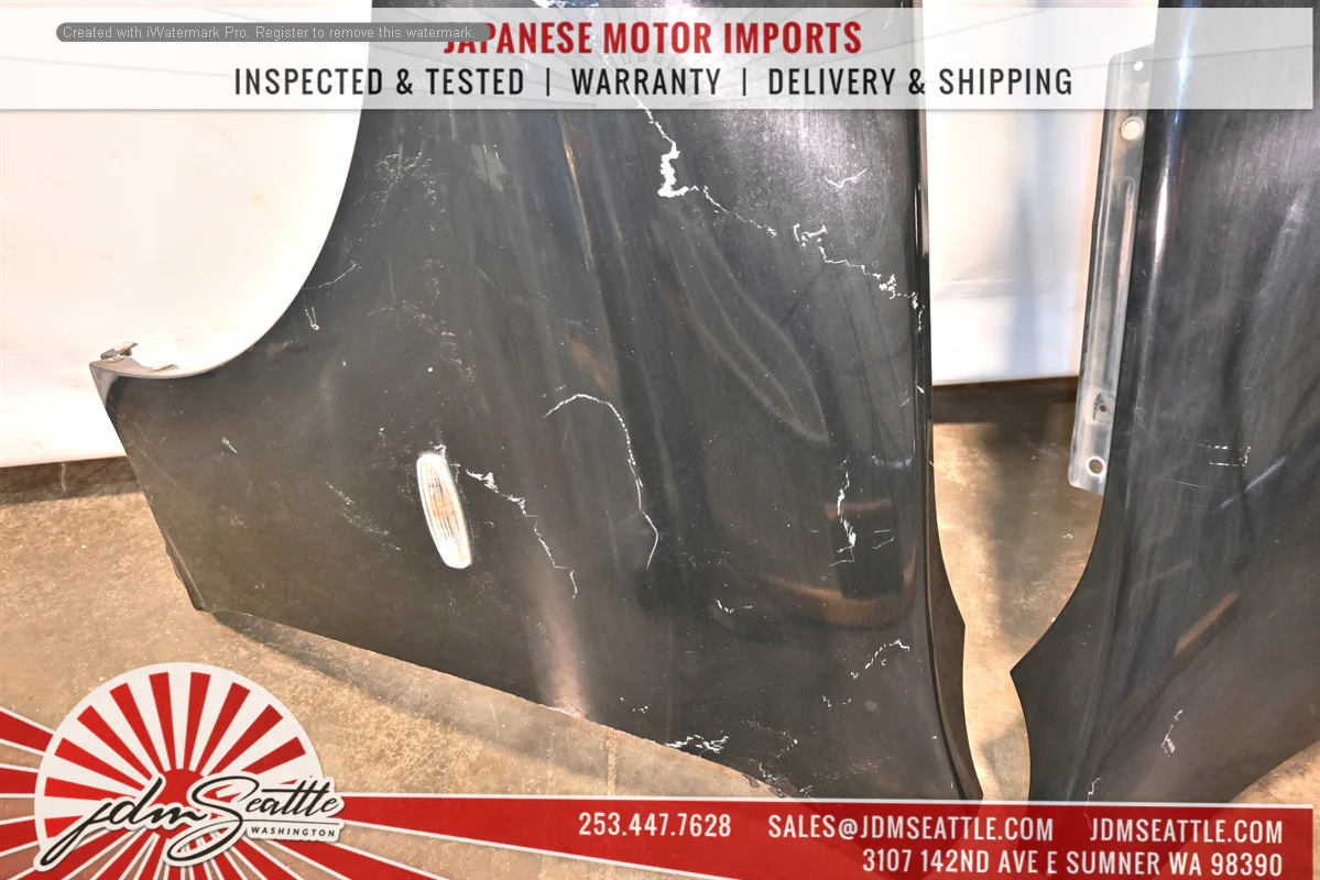 JDM 2007-2012 INFINITI G35 FRONT END CONVERSION NOSE CUT WITH HOOD/FENDERS/HEADLIGHTS - Image 9