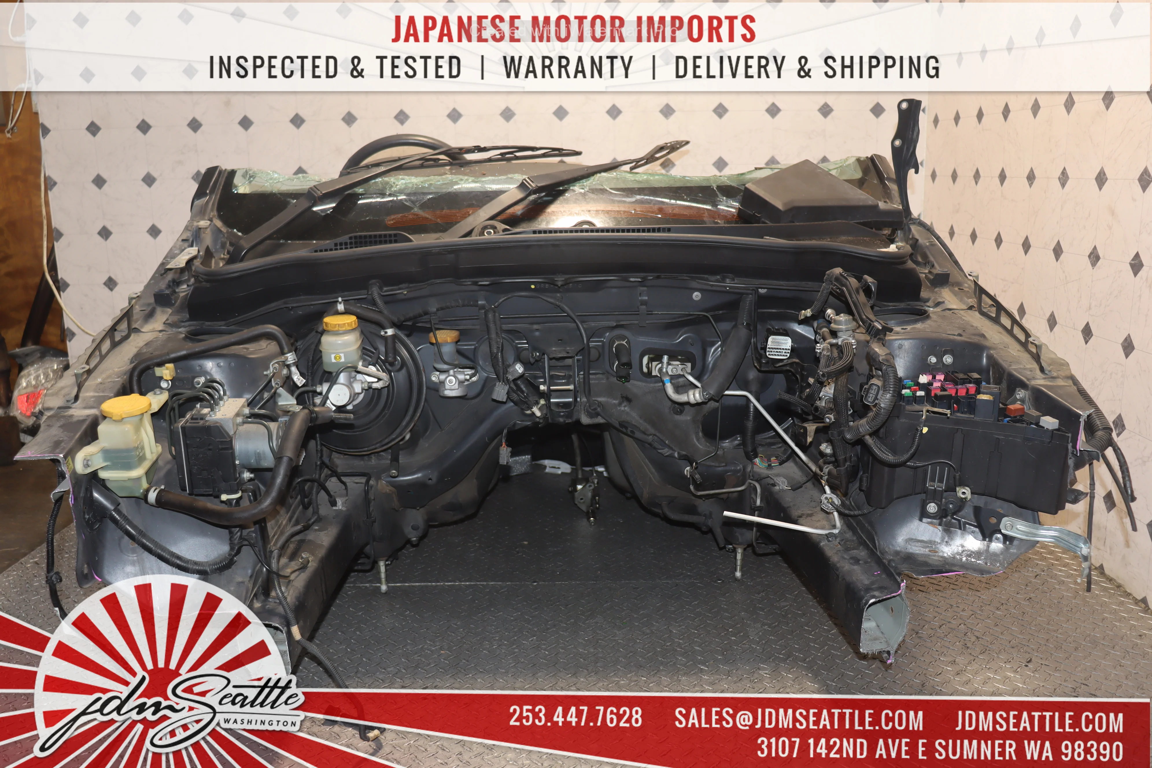 JDM 2008 - 2014 SUBARU IMPREZA WRX STI GRB GVF COMPLETE RHD CONVERSION - Image 3