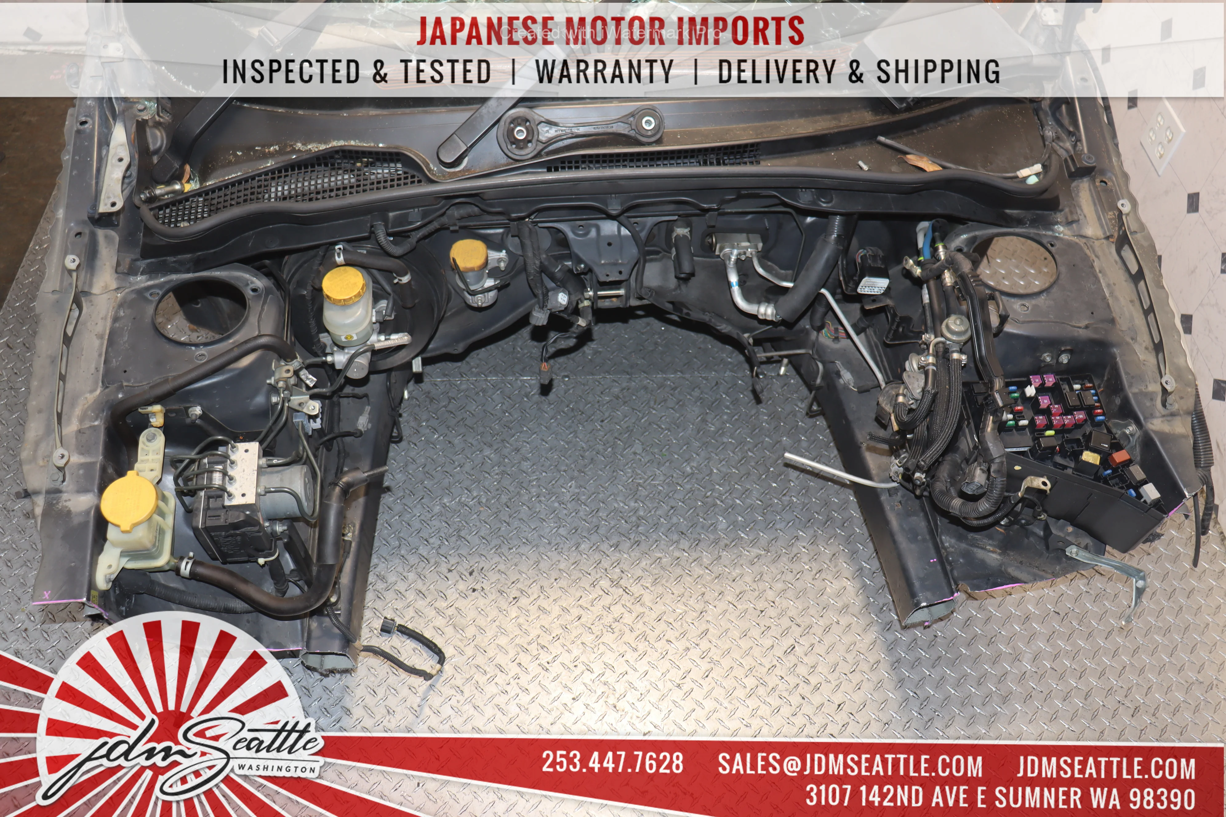 JDM 2008 - 2014 SUBARU IMPREZA WRX STI GRB GVF COMPLETE RHD CONVERSION - Image 4