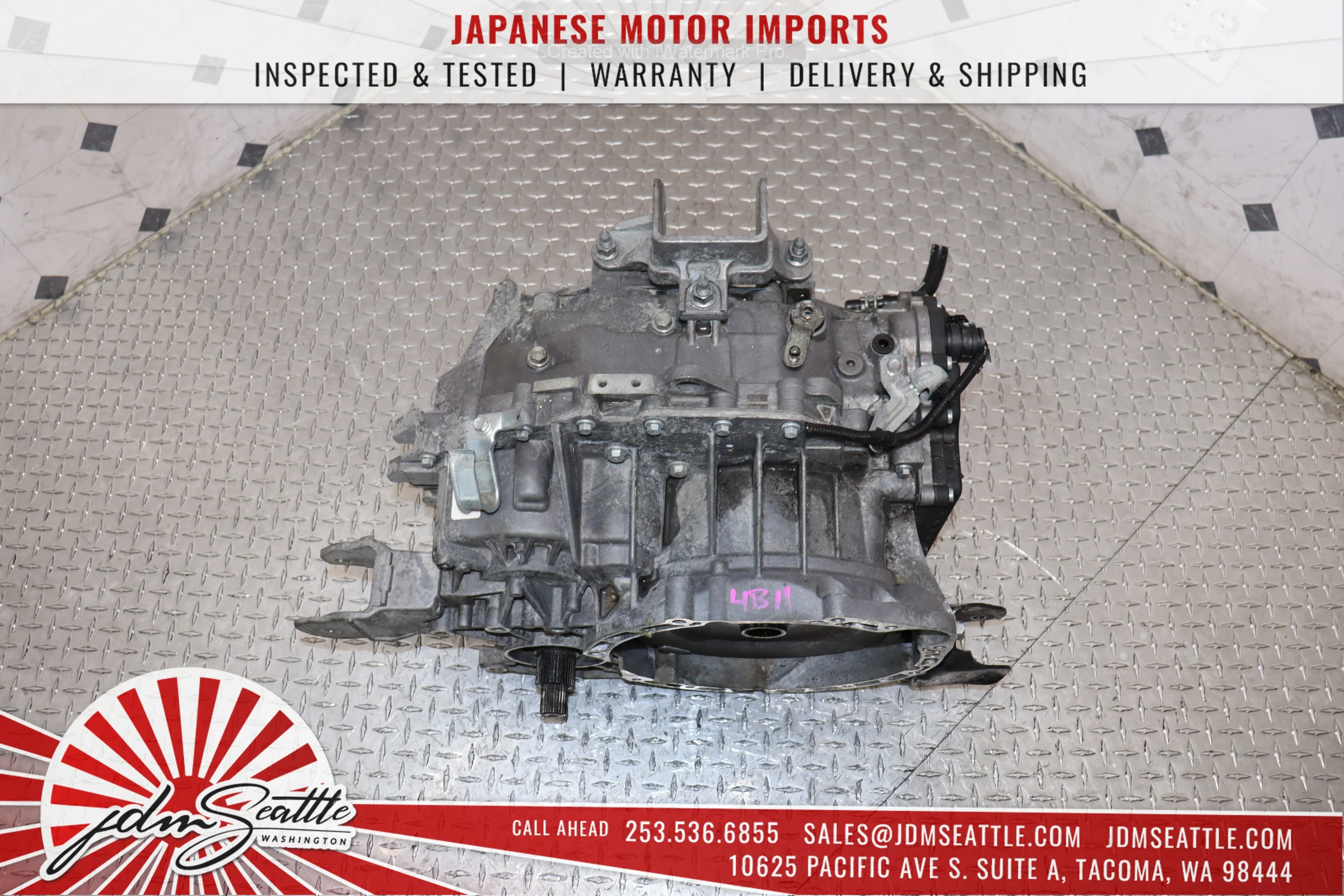 JDM 2009-2015 MITSUBISHI EVOLUTION X RALLIART 4B11 2.0L TWIN CLUTCH SST AWD TRANSMISSION TRANS 09 10 11 12 13 14 15 EVO - Image 2